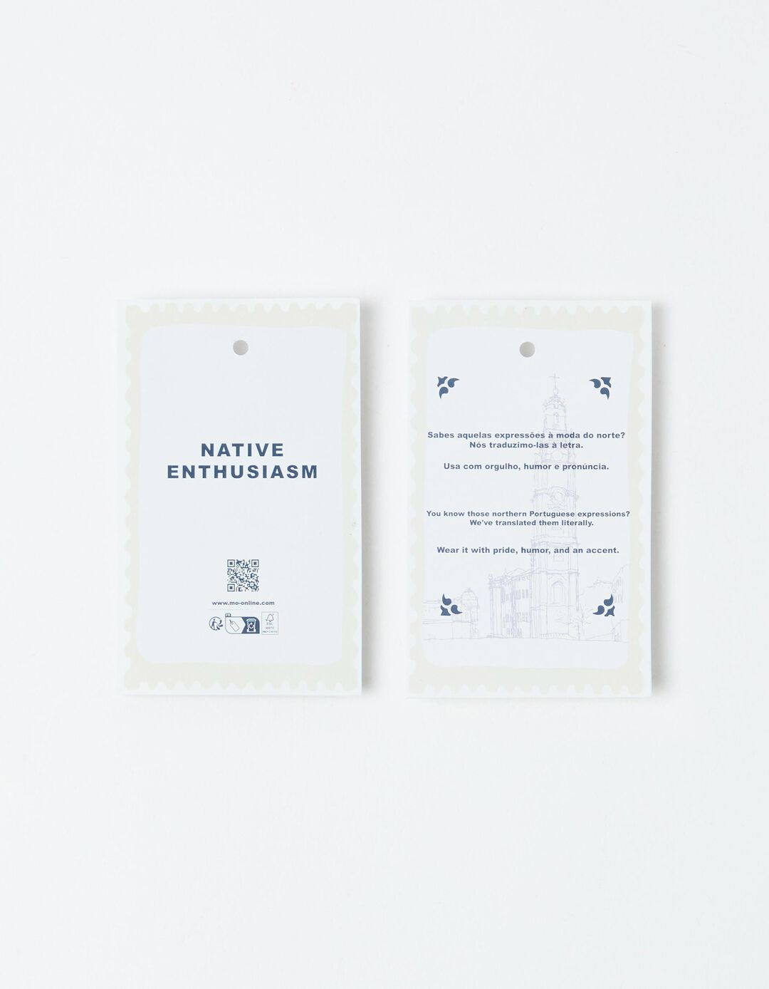 T-shirt 'Native Enthusiasm', Homem, Bege