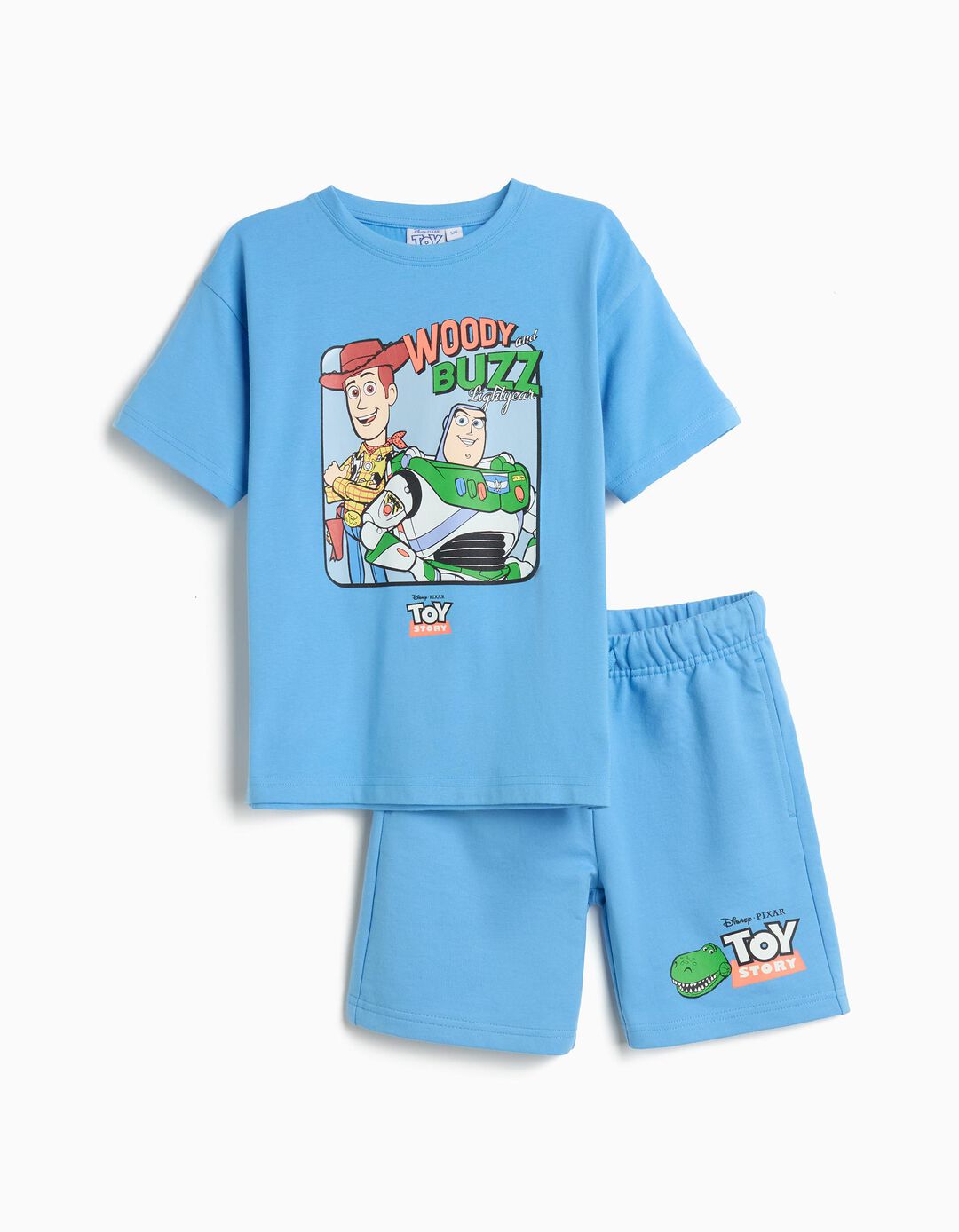 Conjunto 'Toy Story' &copy;Disney, Menino, Azul Claro