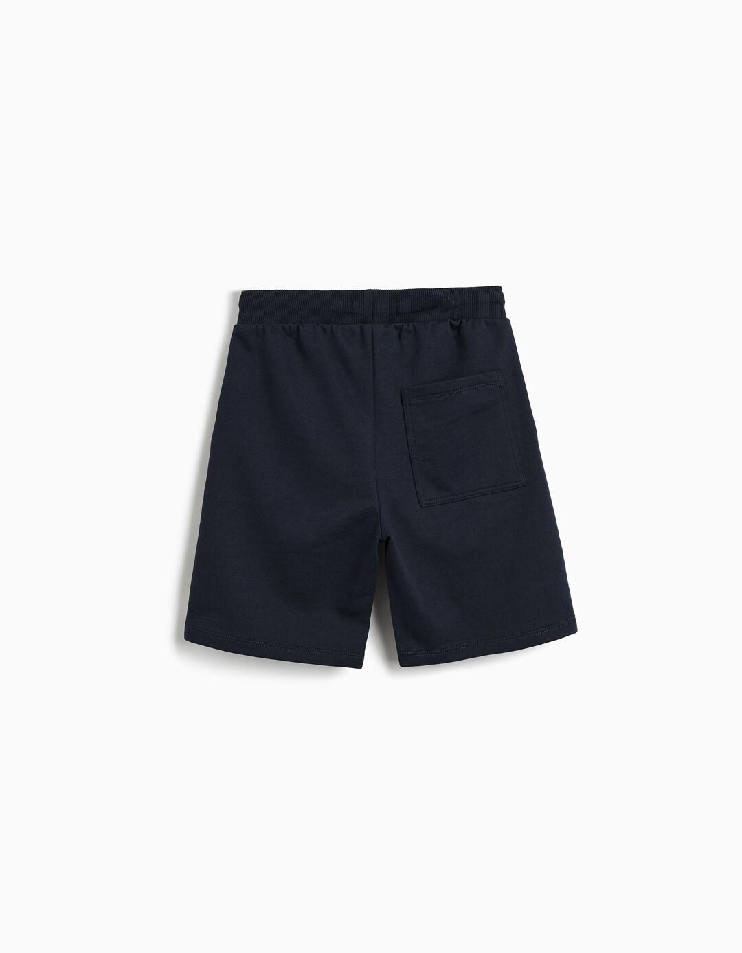 Calções Fleece, Menino, Azul Escuro 