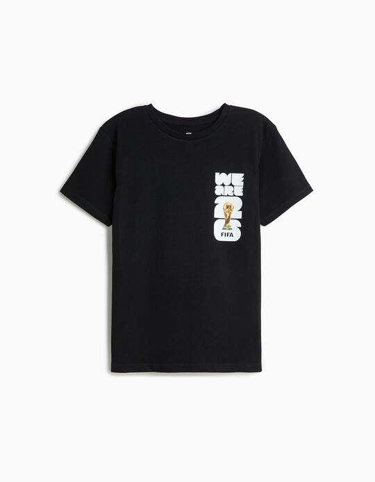 Comprar Online T-shirt 'FIFA', Menino, Preto