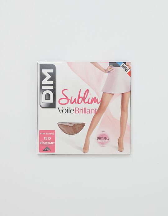 Comprar Online Collants DIM Efeito Brilhante, Mulher, Bege