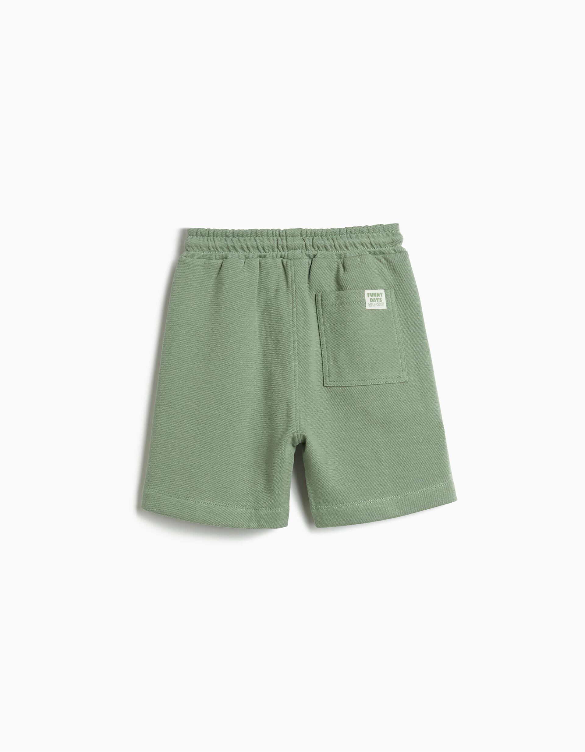 Comprar Online Cal&ccedil;&otilde;es de Felpa Texturizados, Menino, Verde Escuro