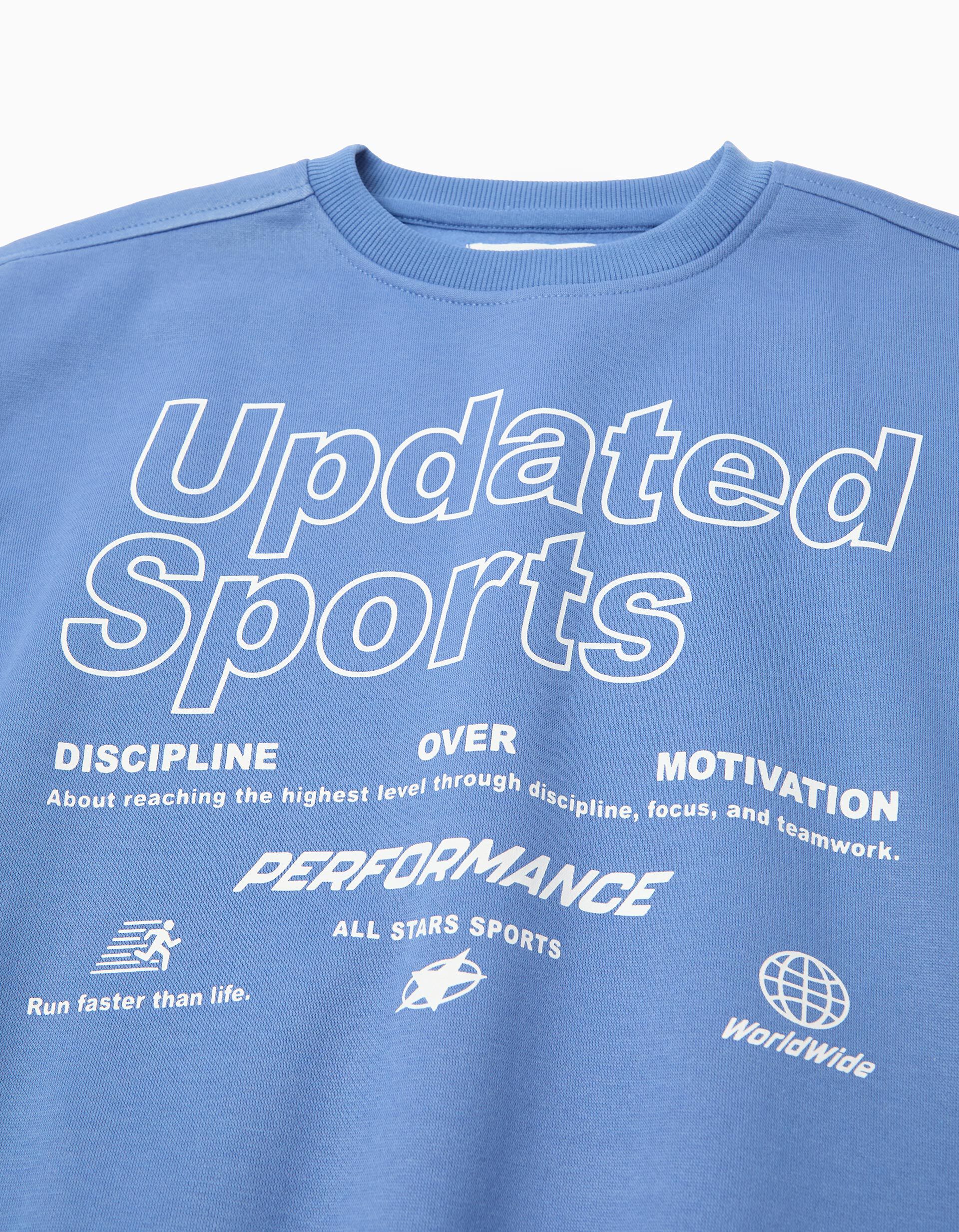 Comprar Online Sweatshirt de Felpa, Menino, Azul