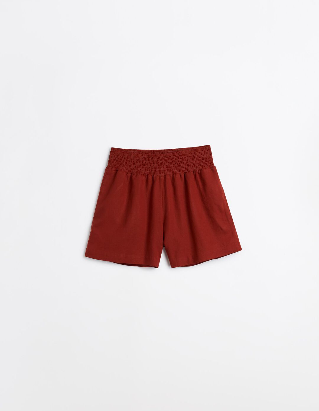 Cal&ccedil;&otilde;es Com Linho, Mulher, Vermelho Escuro