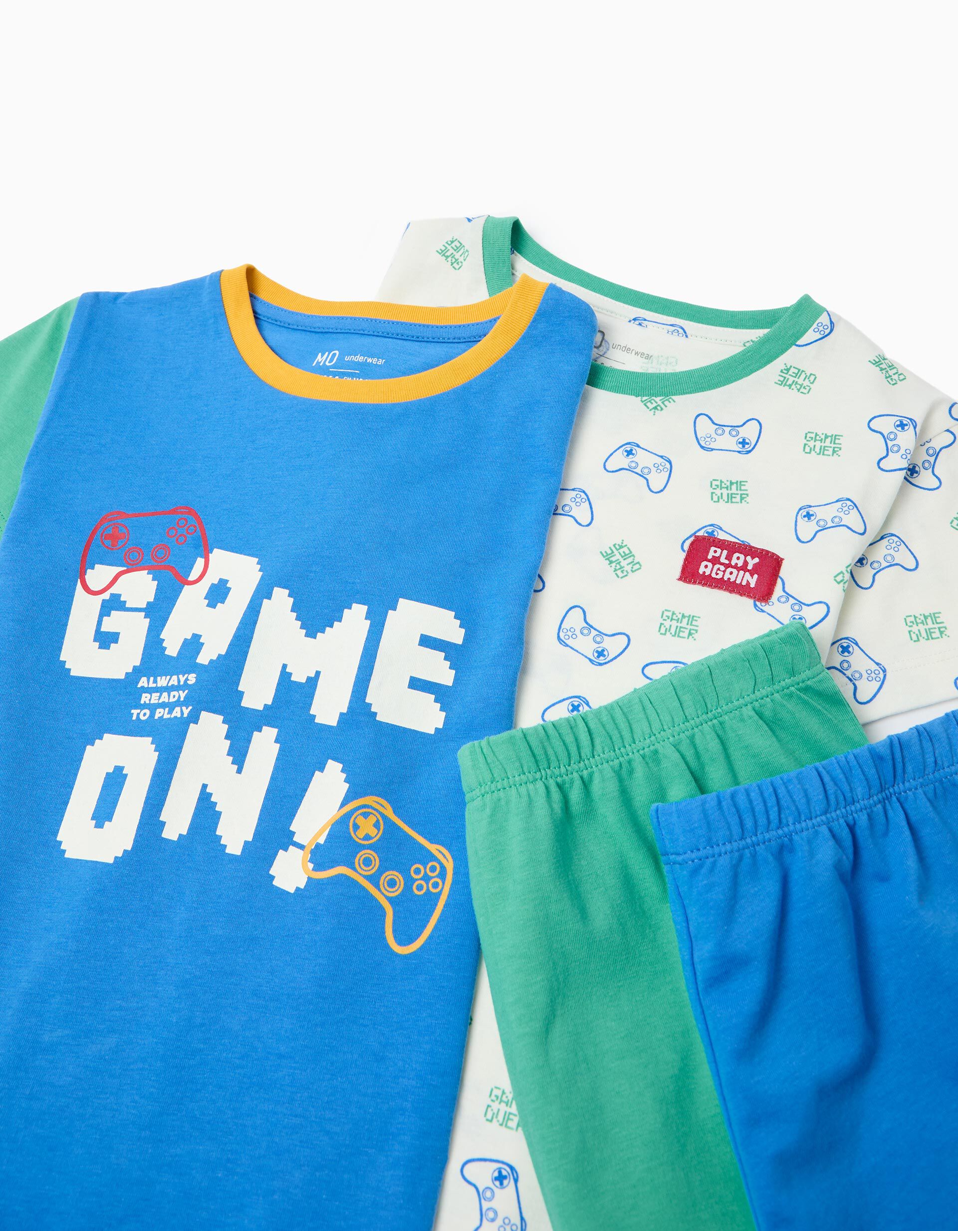Comprar Online Pack 2 Pijamas, Menino, Azul