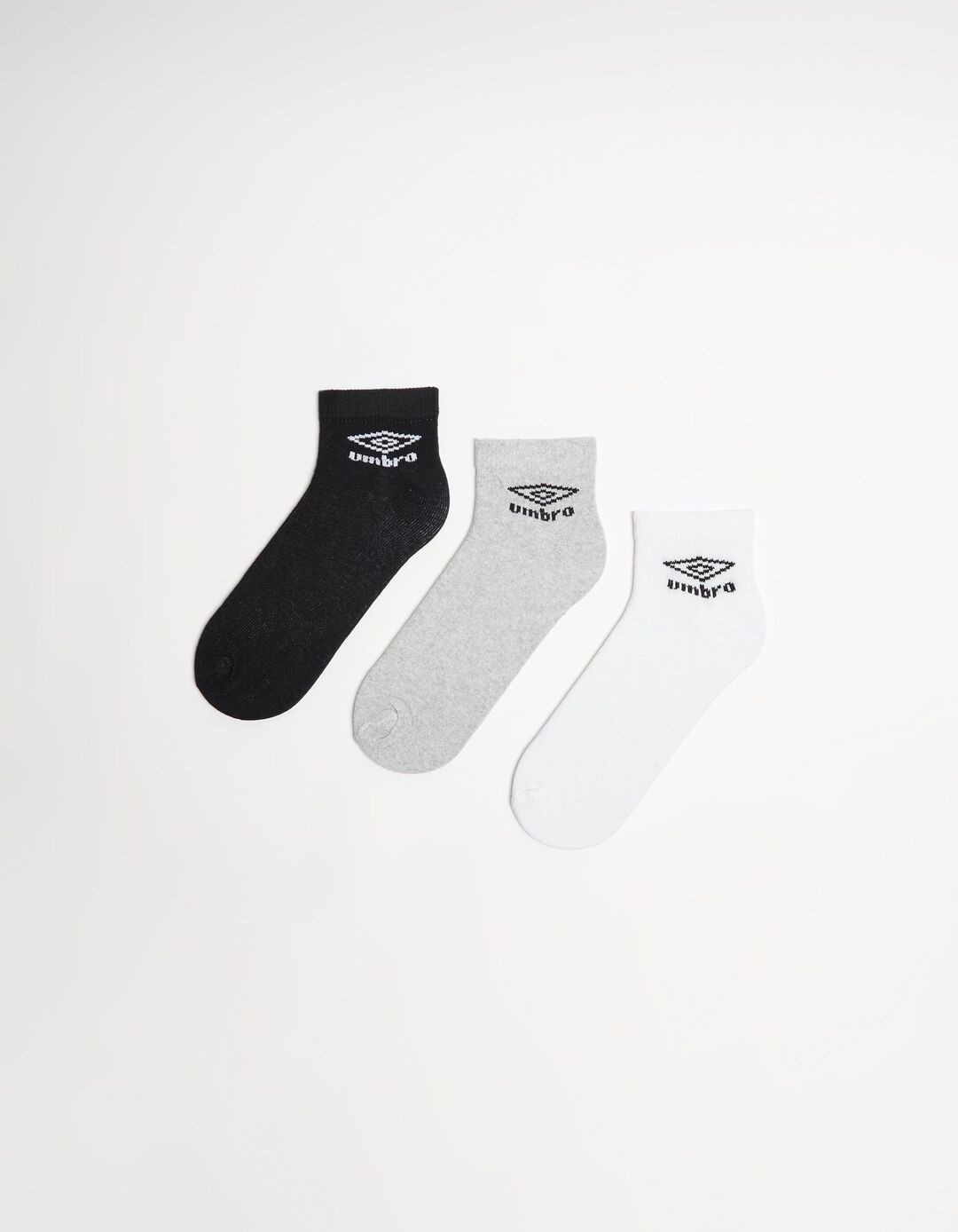 Pack 3 Pares de Meias Tornozelo 'Umbro', Homem, Multicor