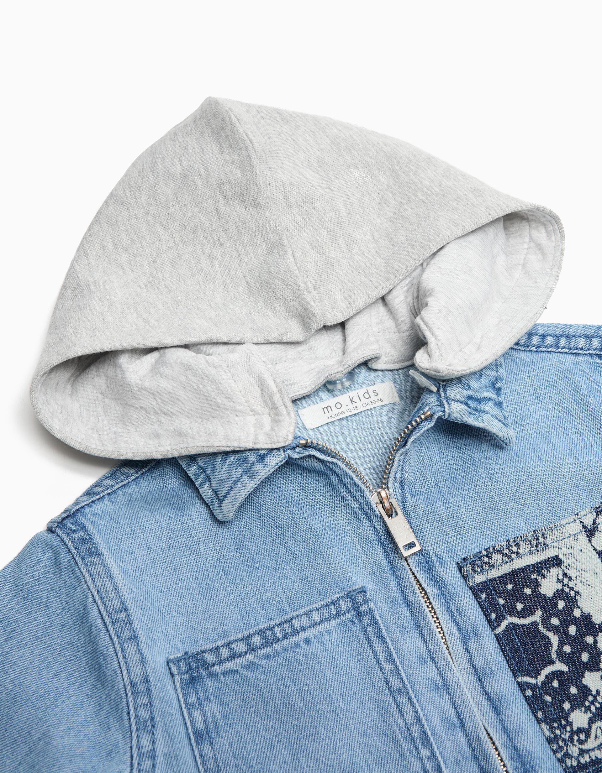 Comprar Online Sobrecamisa Denim, Menino, Azul Claro 