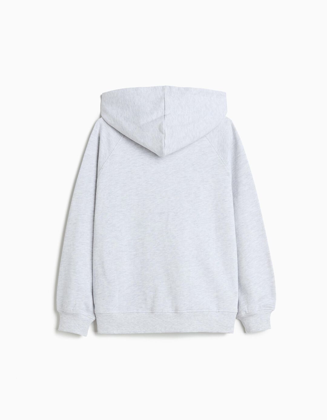 Casaco de Felpa com Capuz, Menino, Cinzento Claro