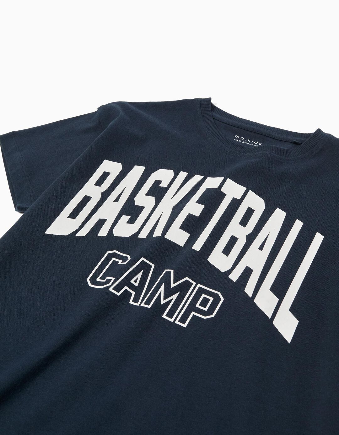 T-shirt Print, Menino, Azul Escuro
