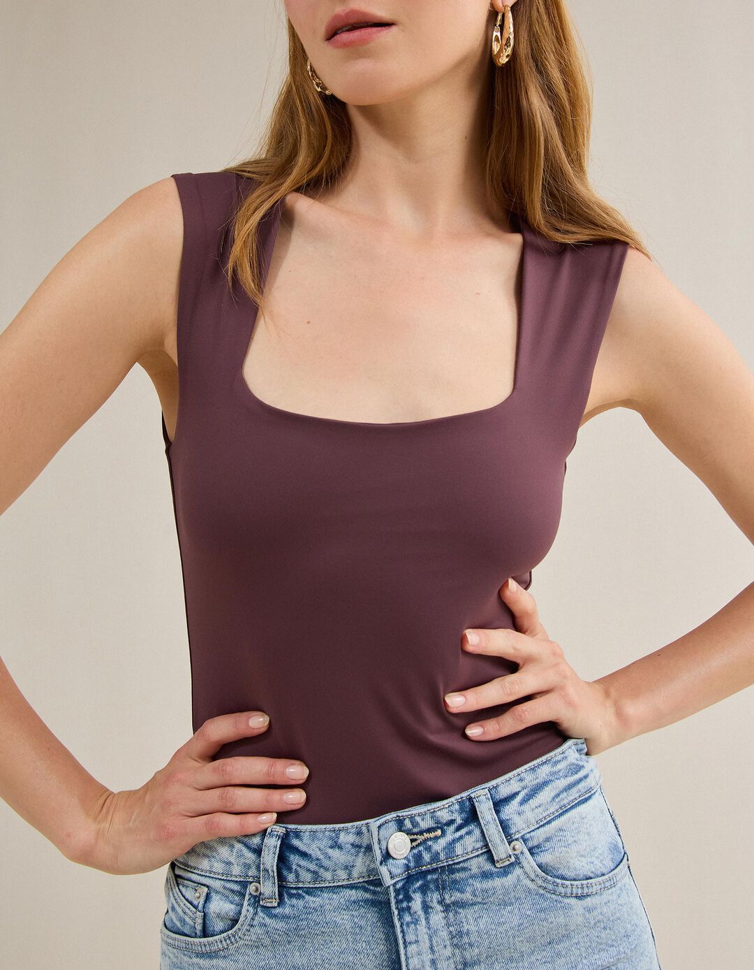 Body, Mulher, Vermelho Escuro