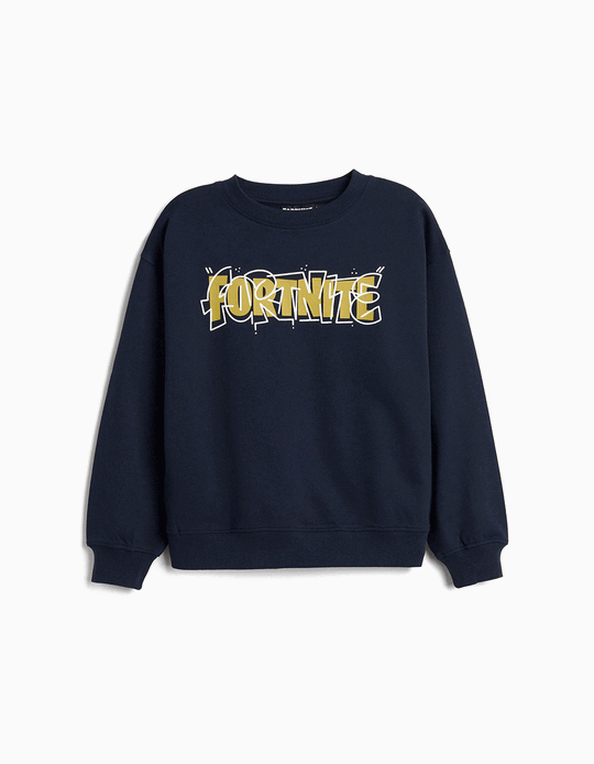 Comprar Online Sweatshirt 'Fortnite', Menino, Preto