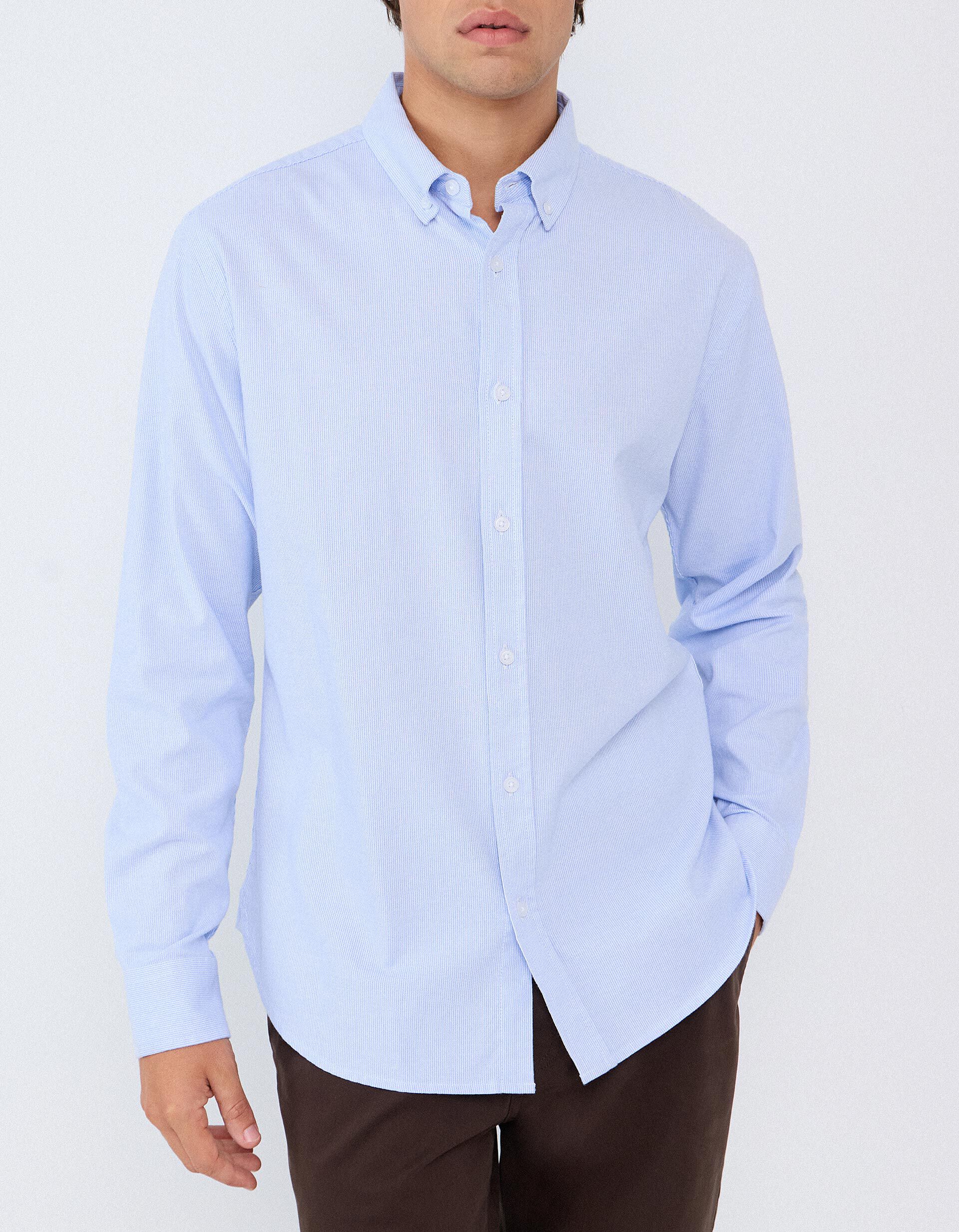Comprar Online Camisa Oxford, Homem, Azul