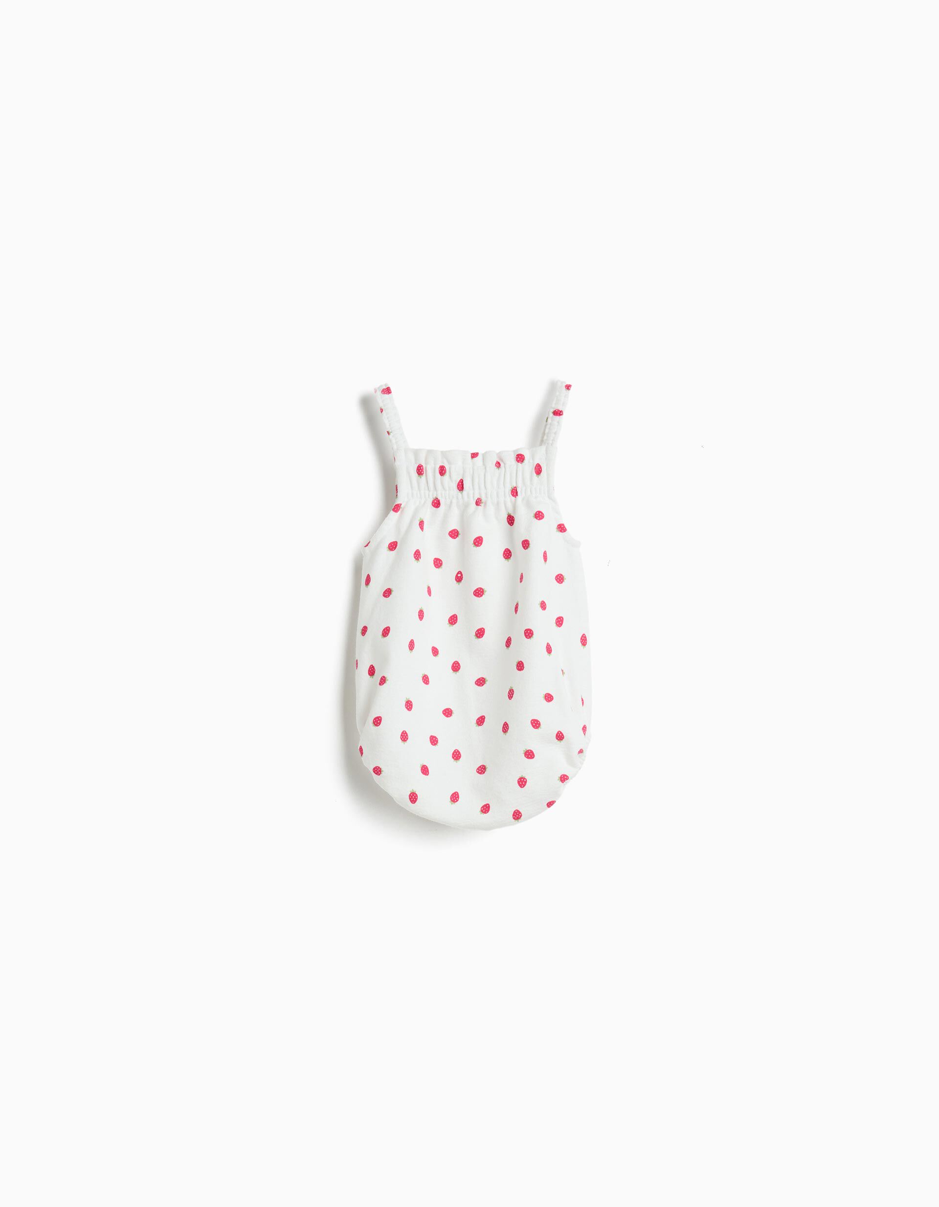 Comprar Online Macac&atilde;o Estampado, Rec&eacute;m-Nascido, Rosa