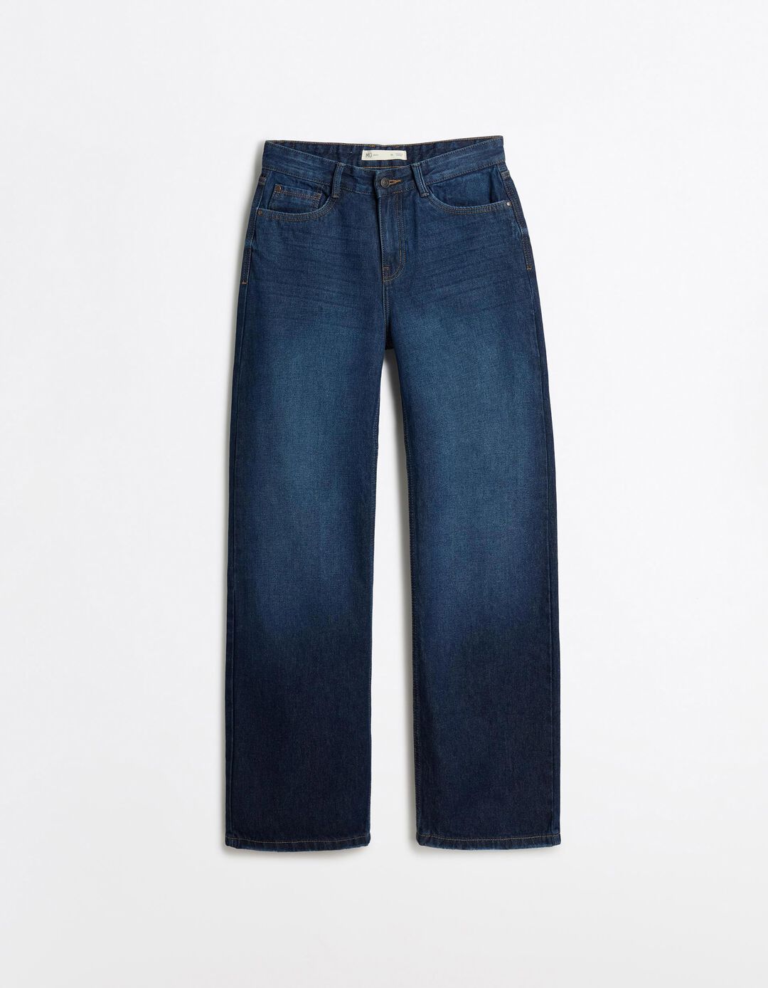 Cal&ccedil;as De Ganga 'Wide Leg', Mulher, Azul Escuro
