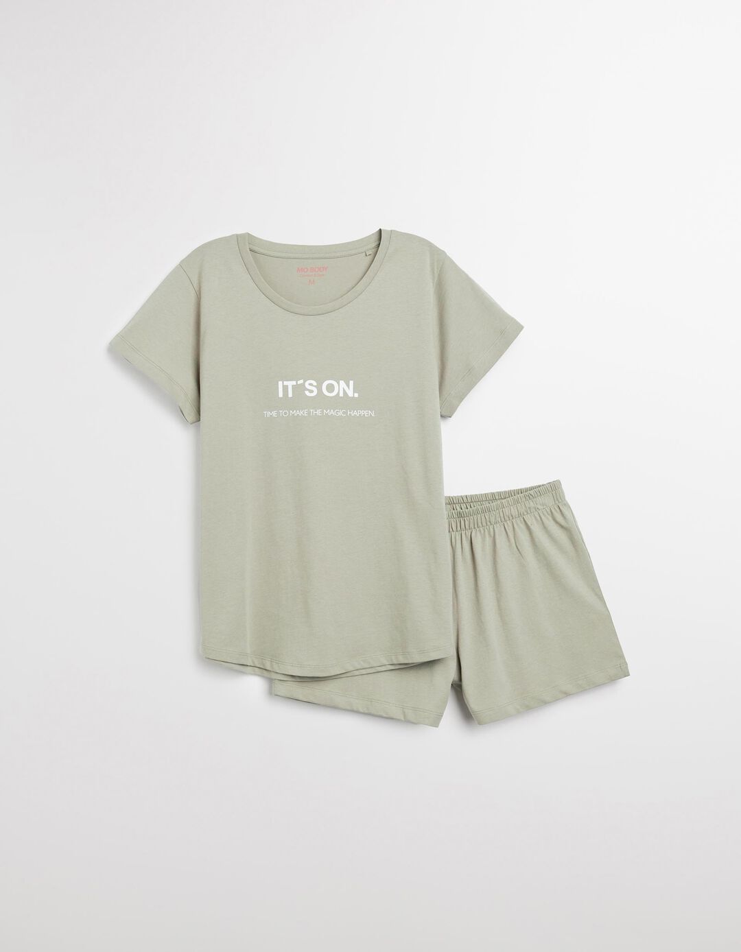 Pijama Jersey, Mulher, Cinzento Claro 