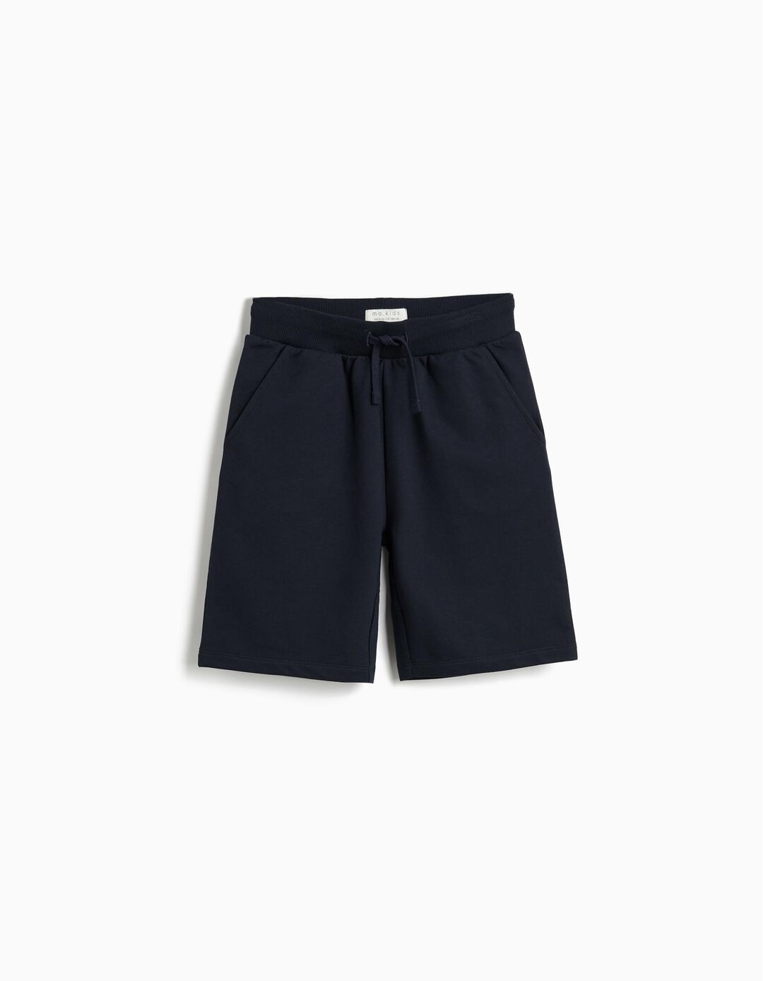 Calções Fleece, Menino, Azul Escuro