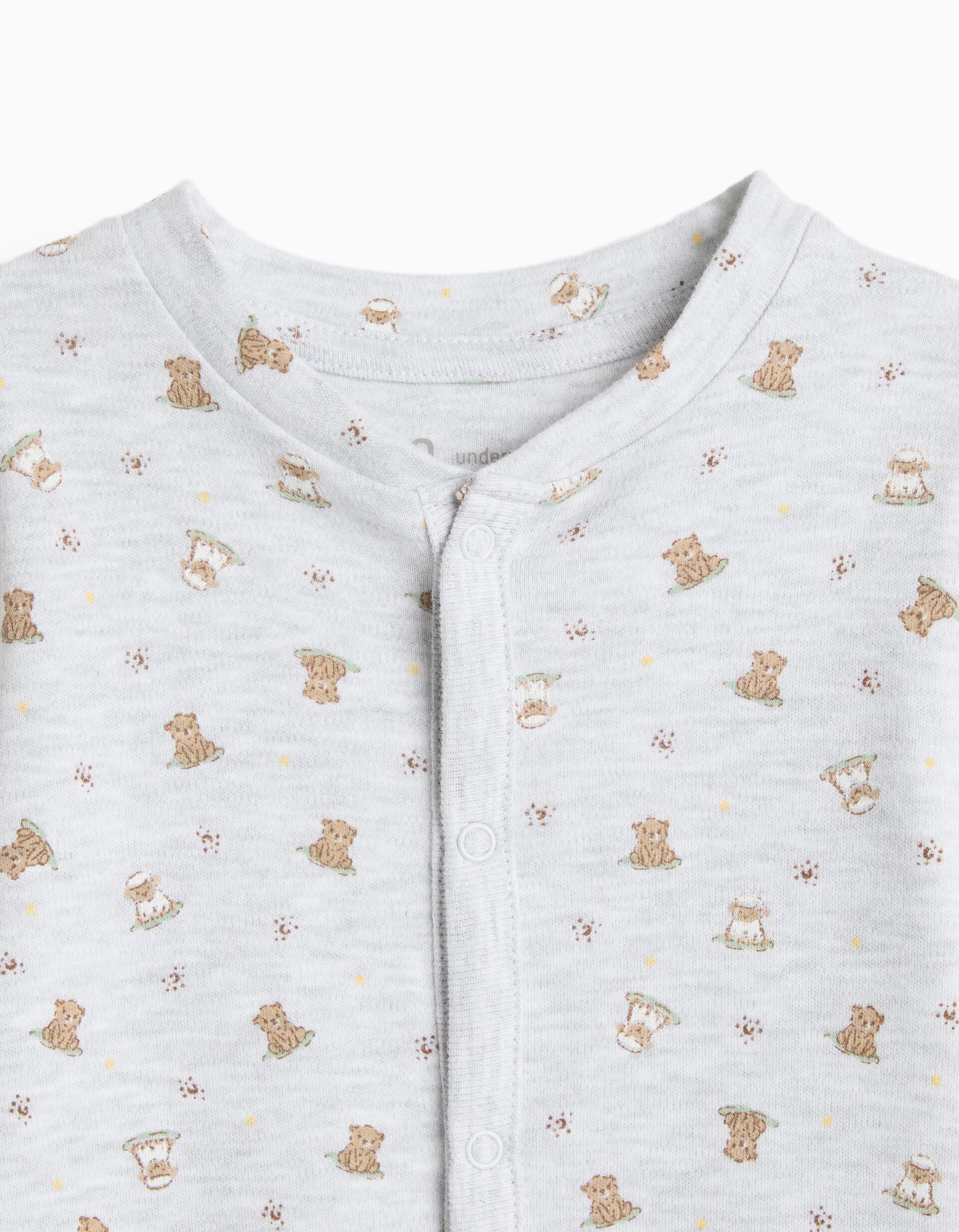 Comprar Online Pack 2 Babygrows, Menino, Cinzento Claro
