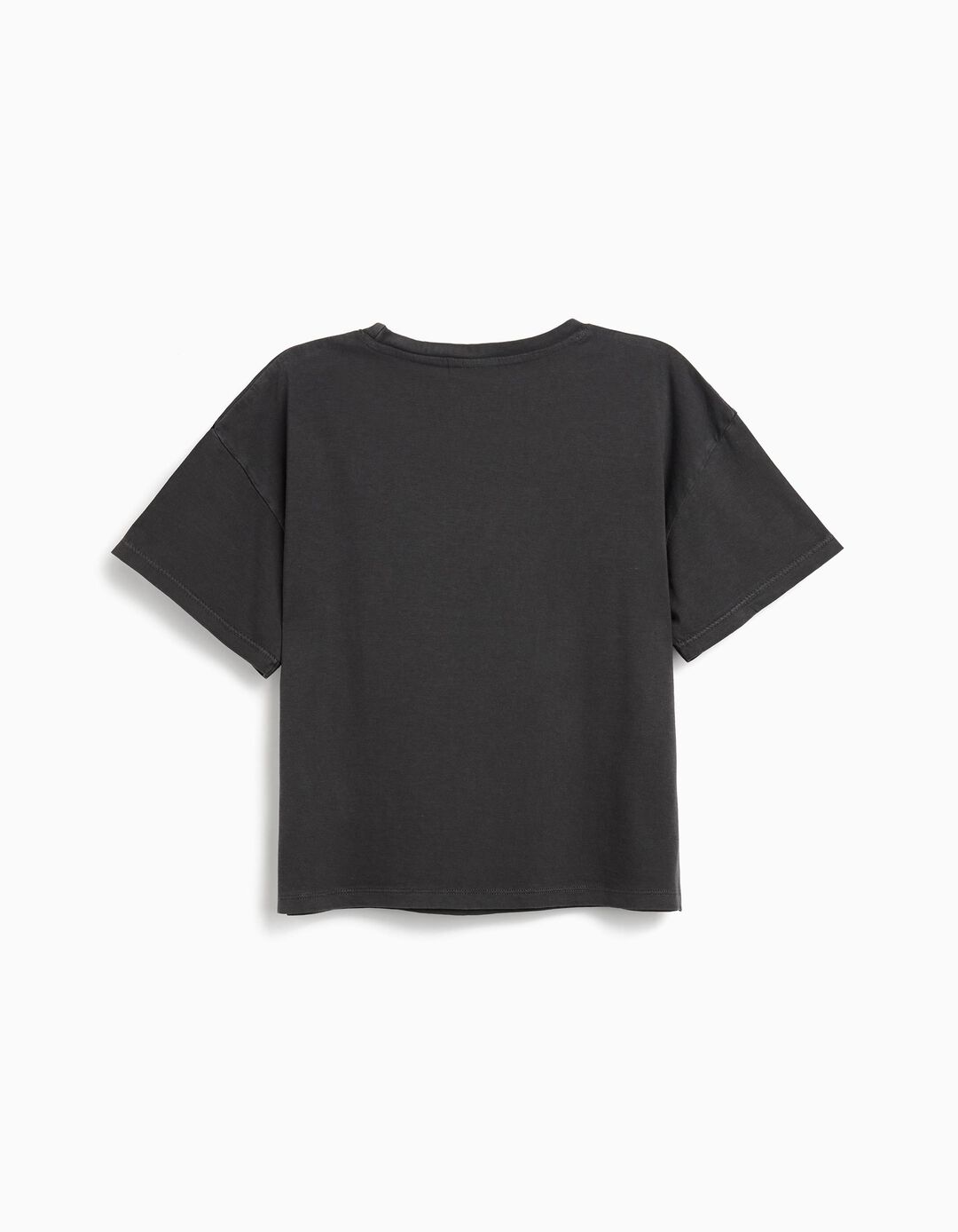 T-shirt 'Lilo e Stitch', Menina, Cinzento Escuro 