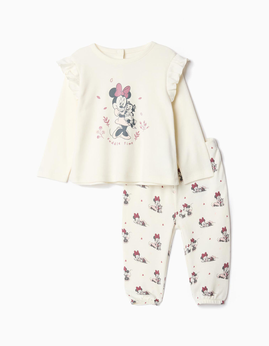 Pijama 'Disney', Menina, Bege Claro
