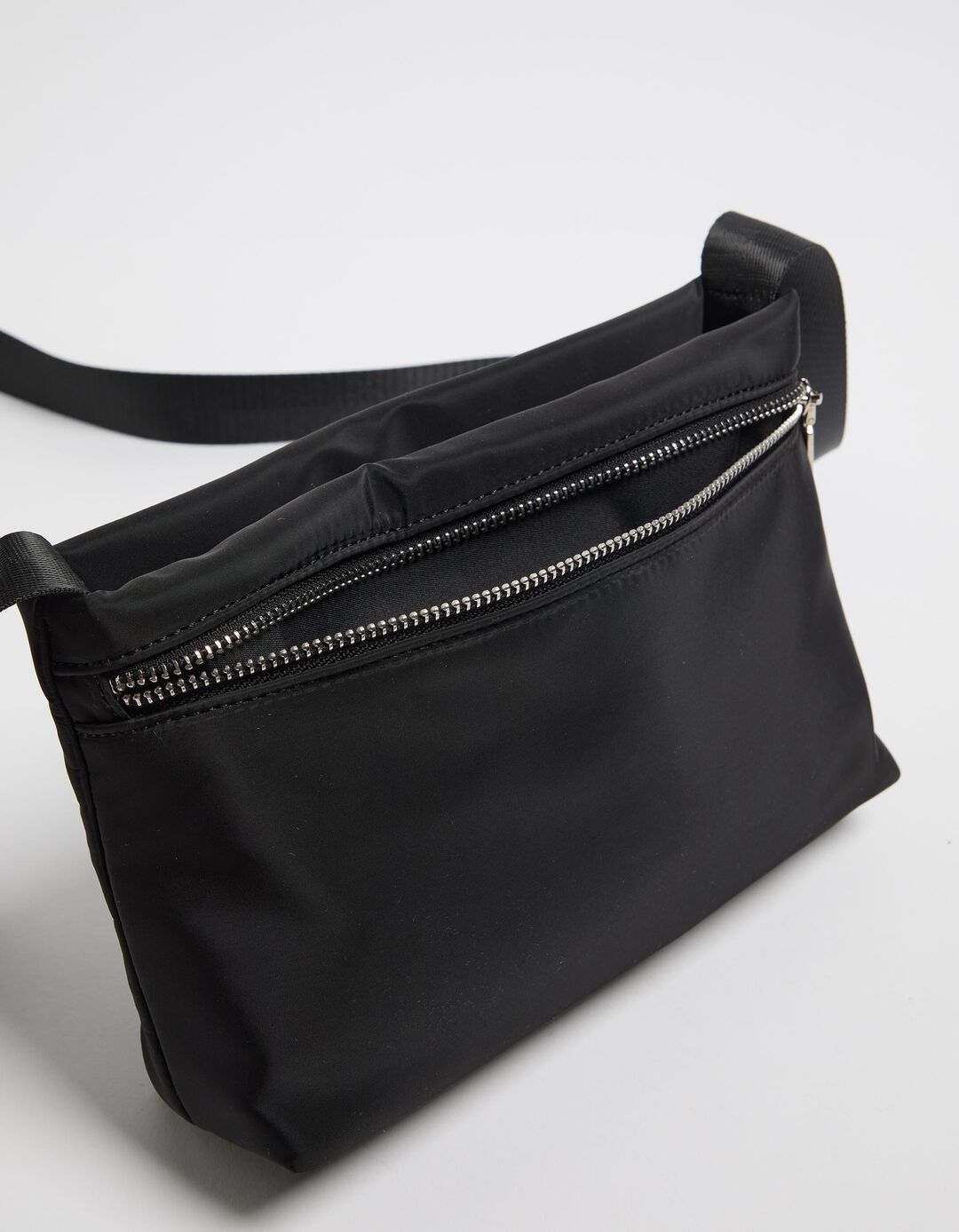 Mala Tiracolo Nylon, Mulher, Preto