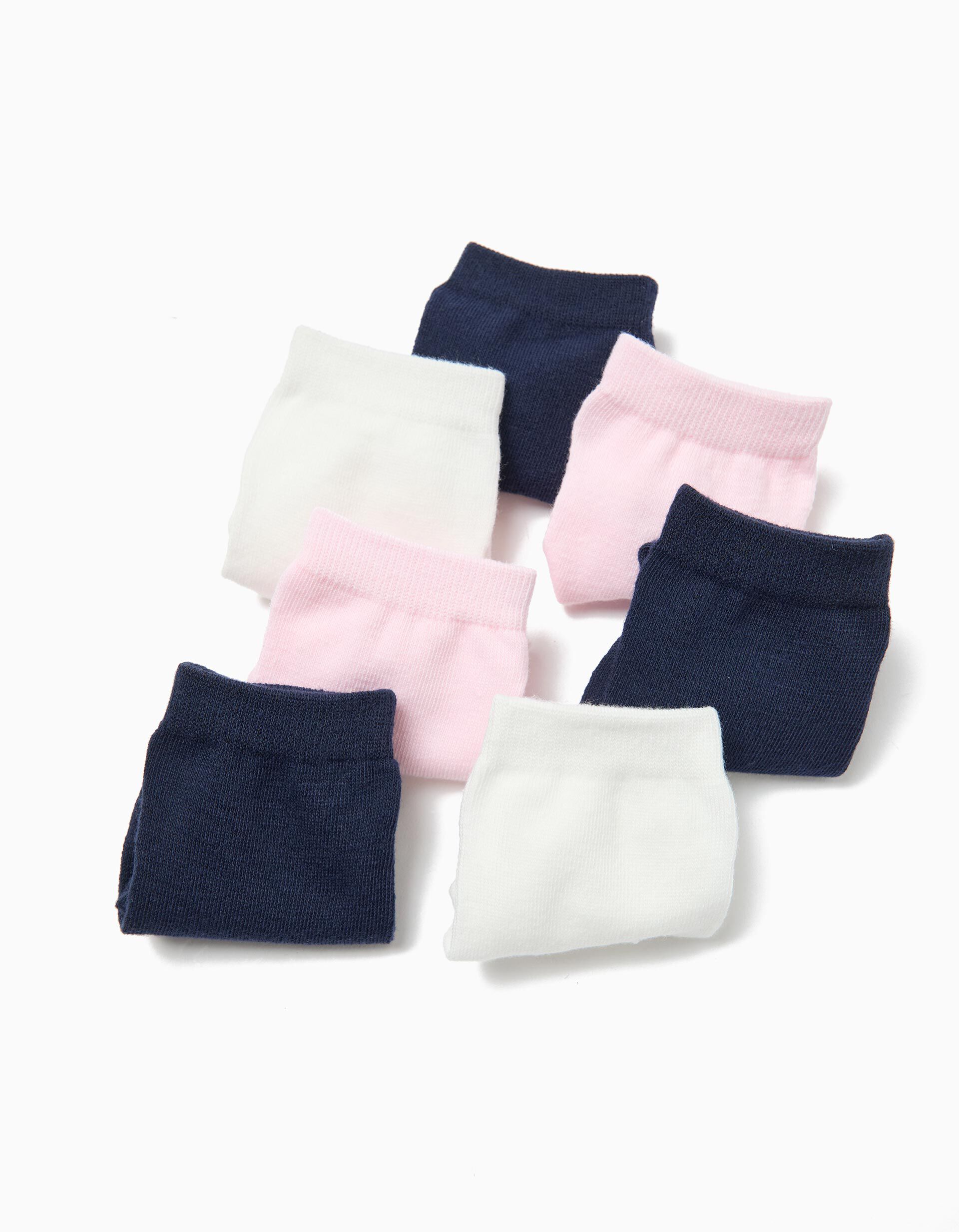 Comprar Online Pack 7 Pares de Meias, Menina, Multicor