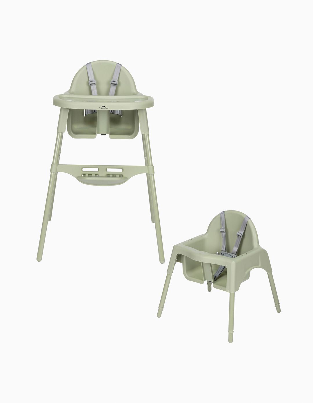 Cadeira De Refeição Evolutiva Bebe Confort Meely 2 em 1, Green
