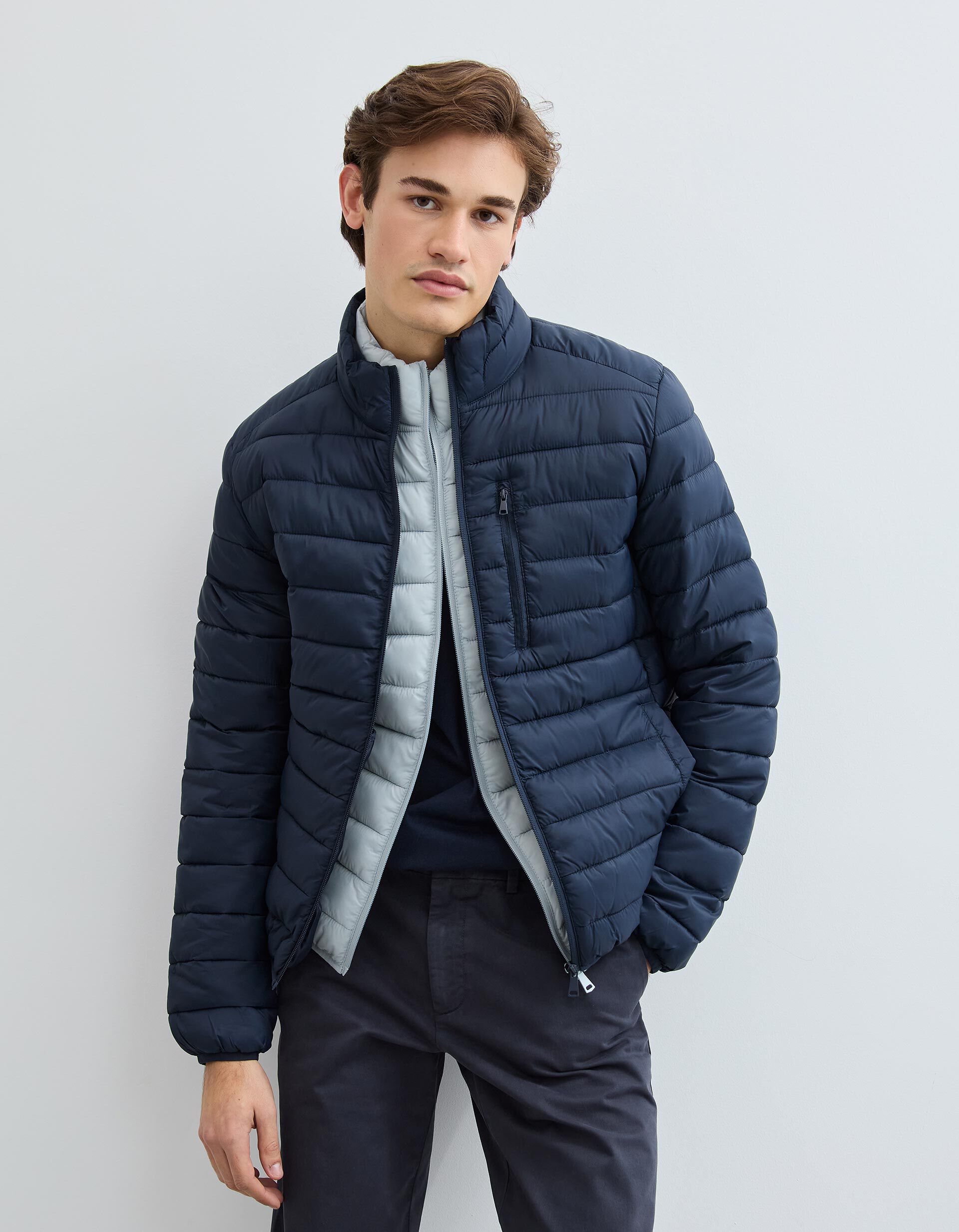 Comprar Online Casaco Acolchoado, Homem, Azul Escuro