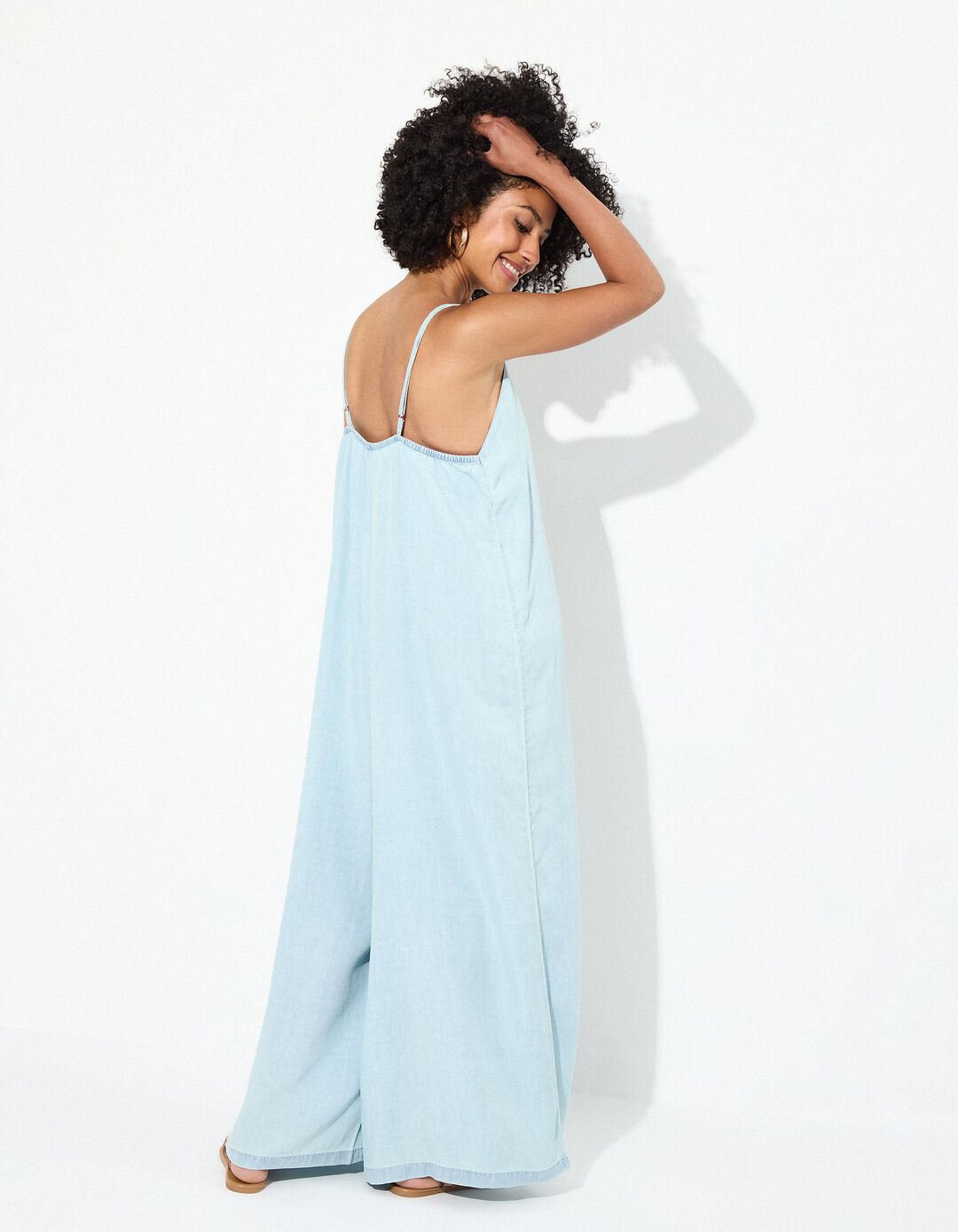 Macacão Liocel, Mulher, Azul Claro