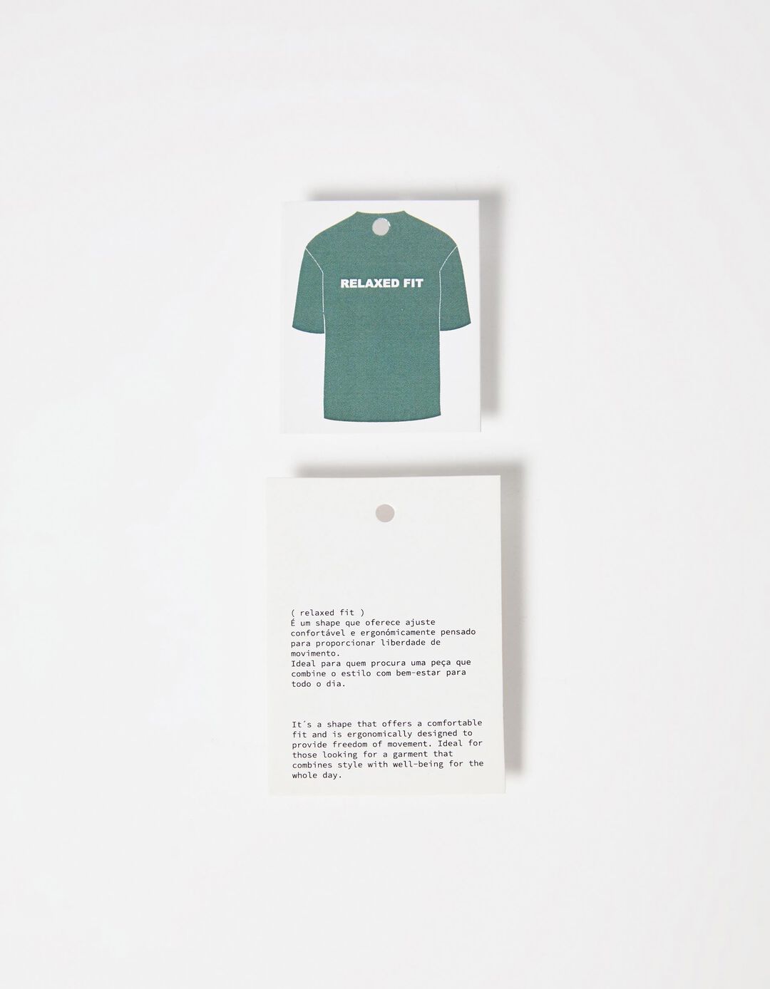 T-shirt 'Relaxed Fit', Homem, Branco 