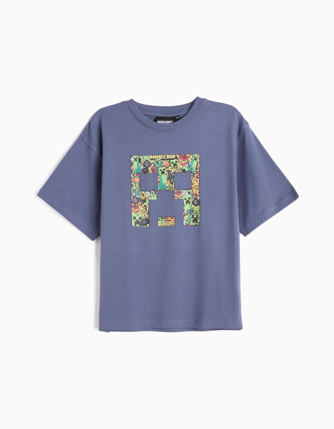 T-shirt 'Minecraft ', Menino, Azul