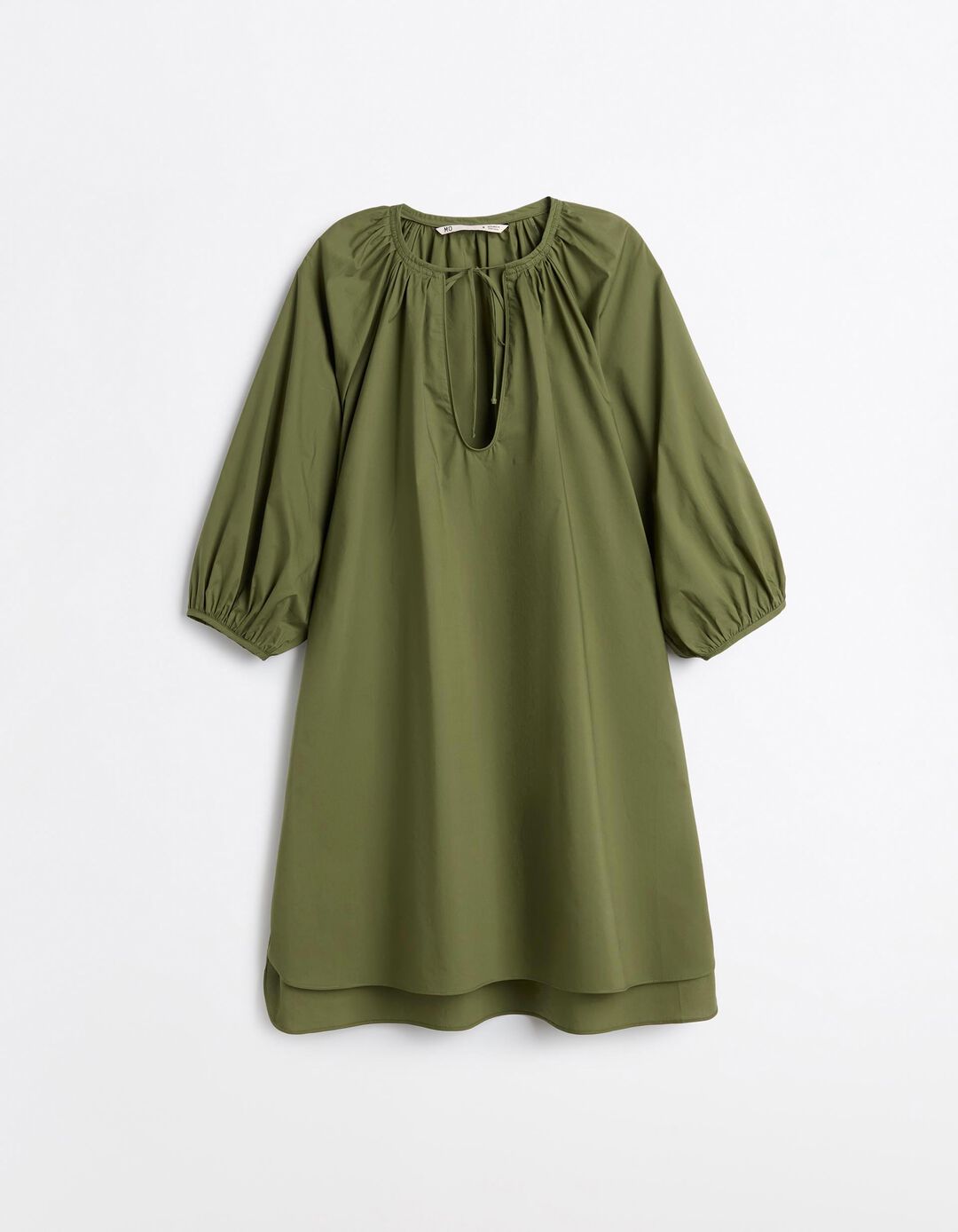 Vestido Curto, Mulher, Verde Escuro
