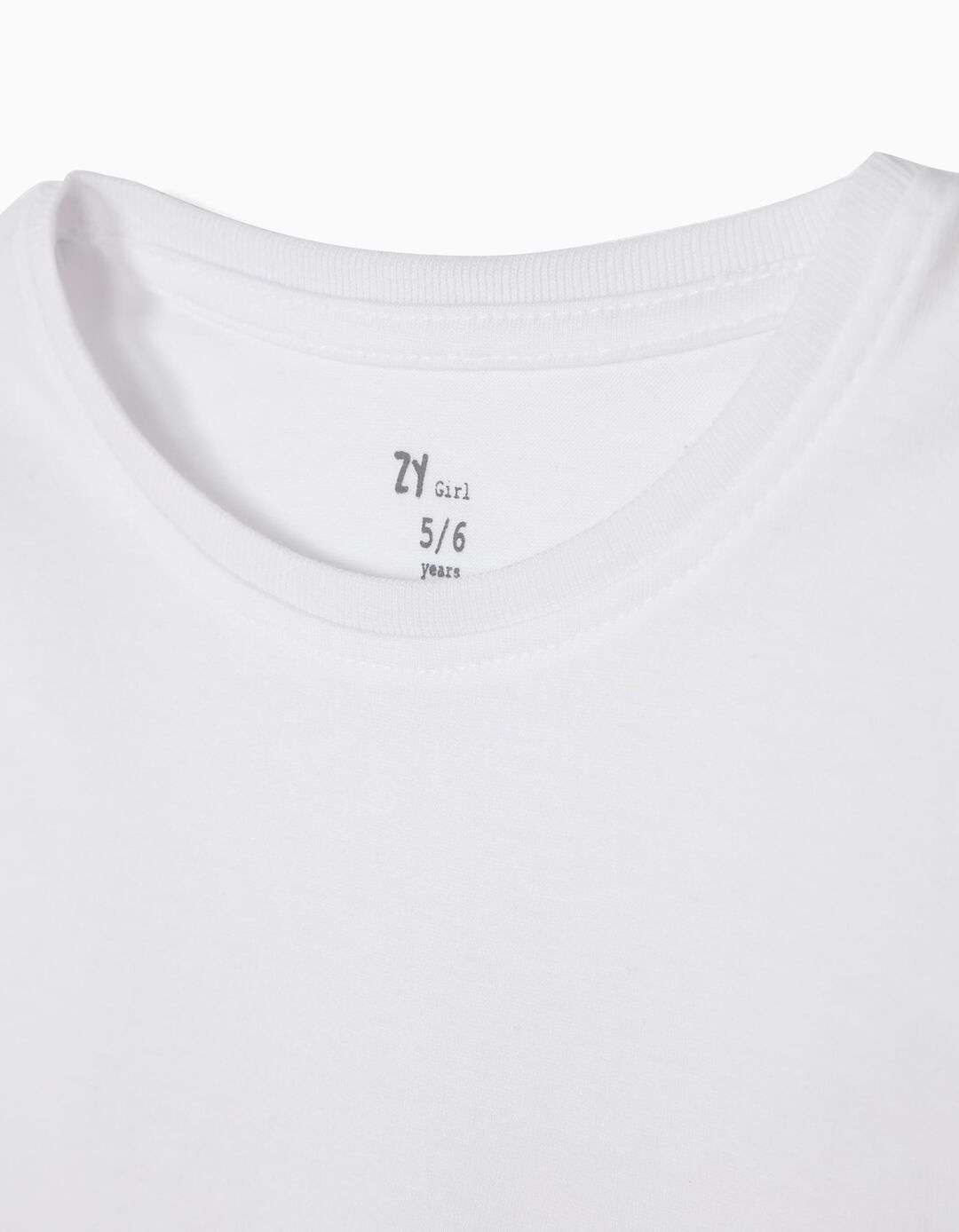 T-Shirt for Girls, White