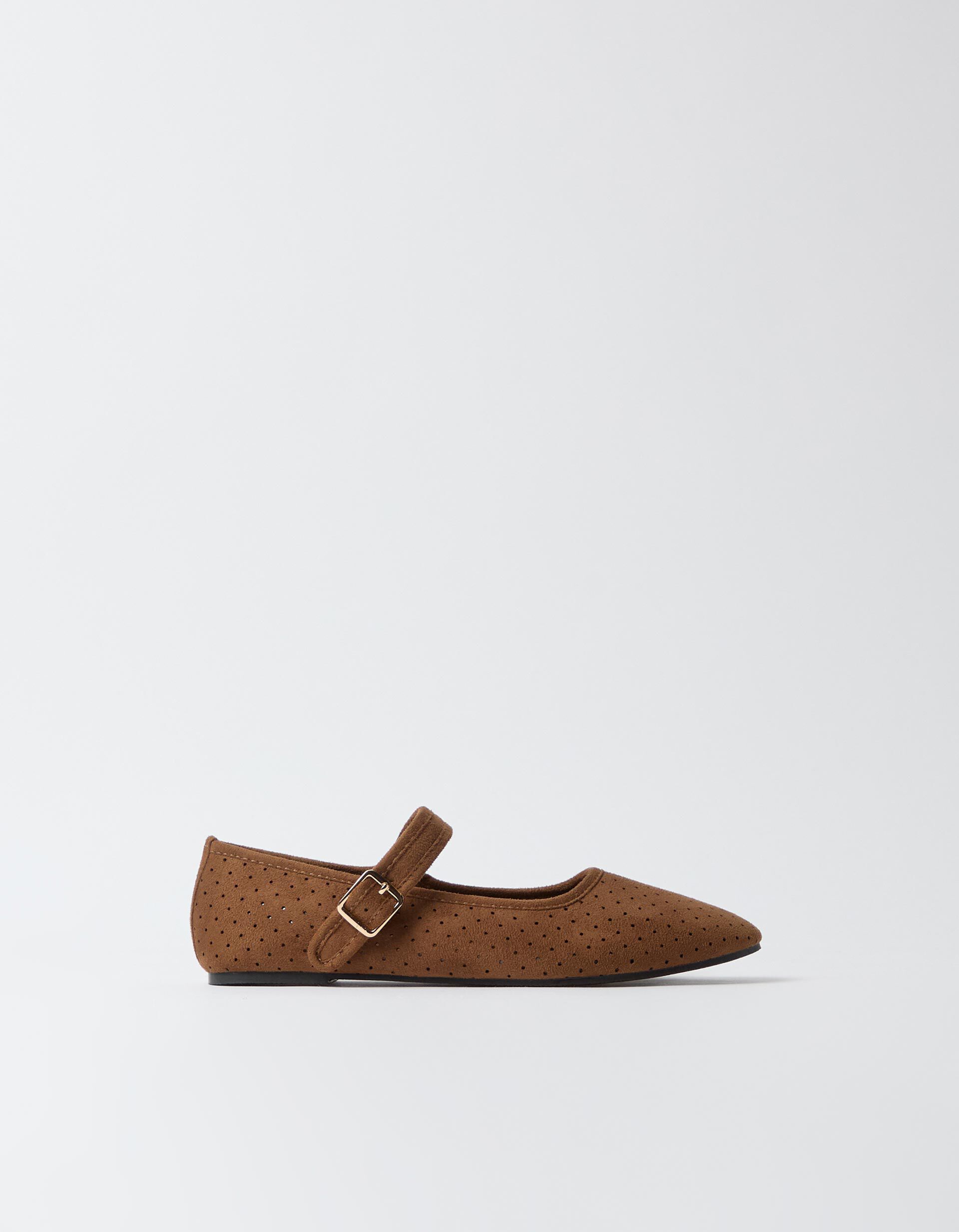 Comprar Online Sabrinas Rasas, Mulher, Castanho