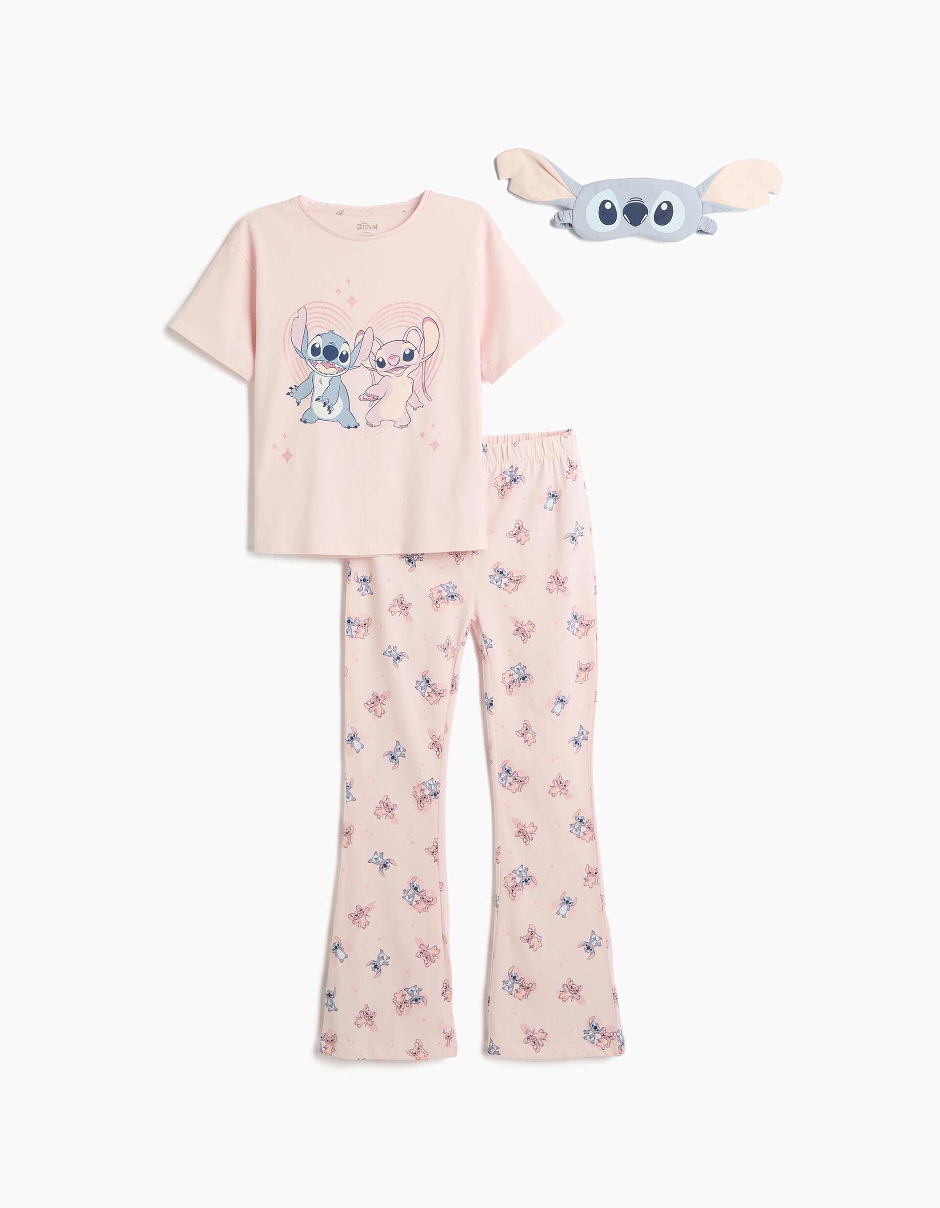 Comprar Online Pijama 'Stitch' &copy;Disney, Menina, Rosa Claro