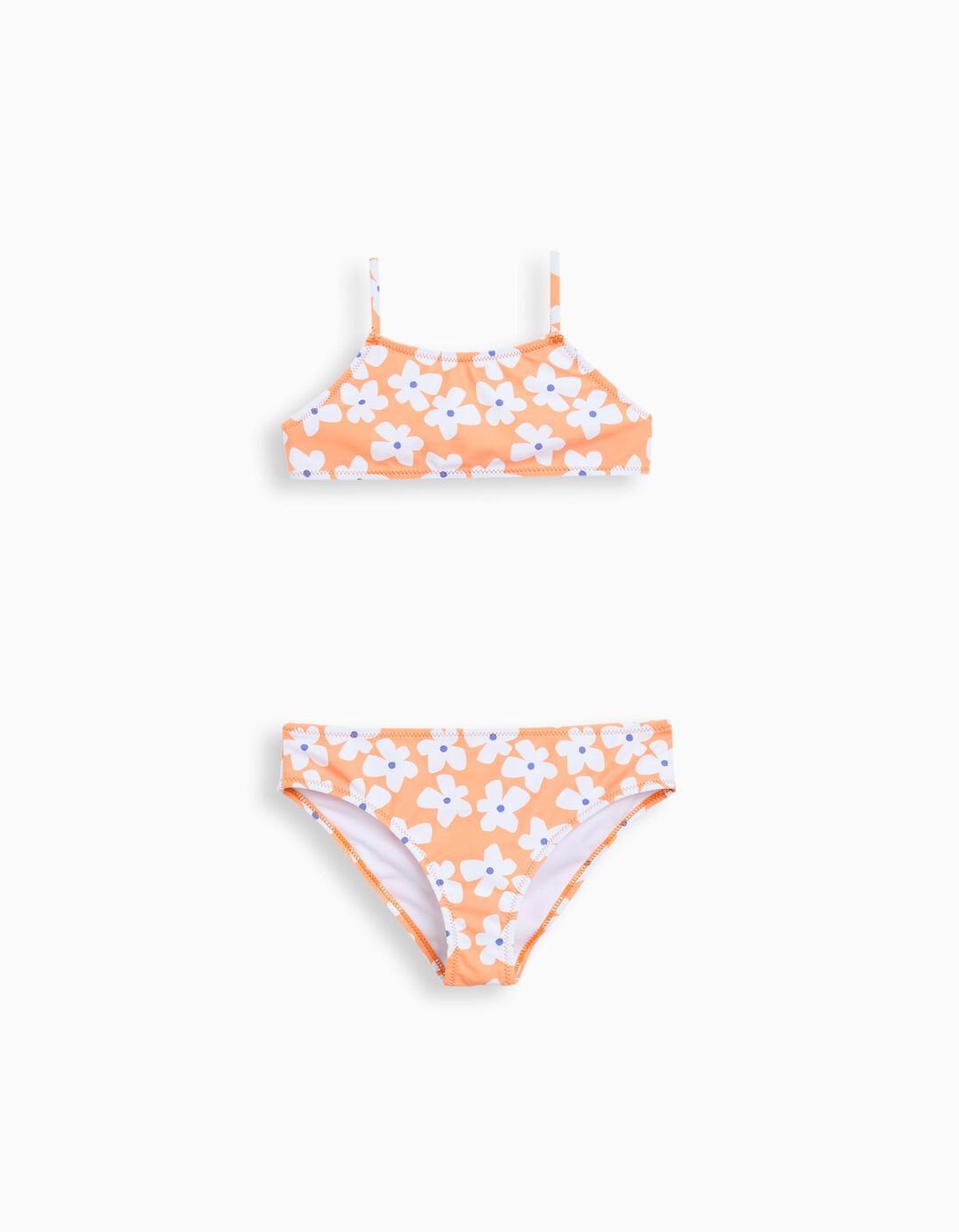 Biquíni Flores, Menina, Laranja