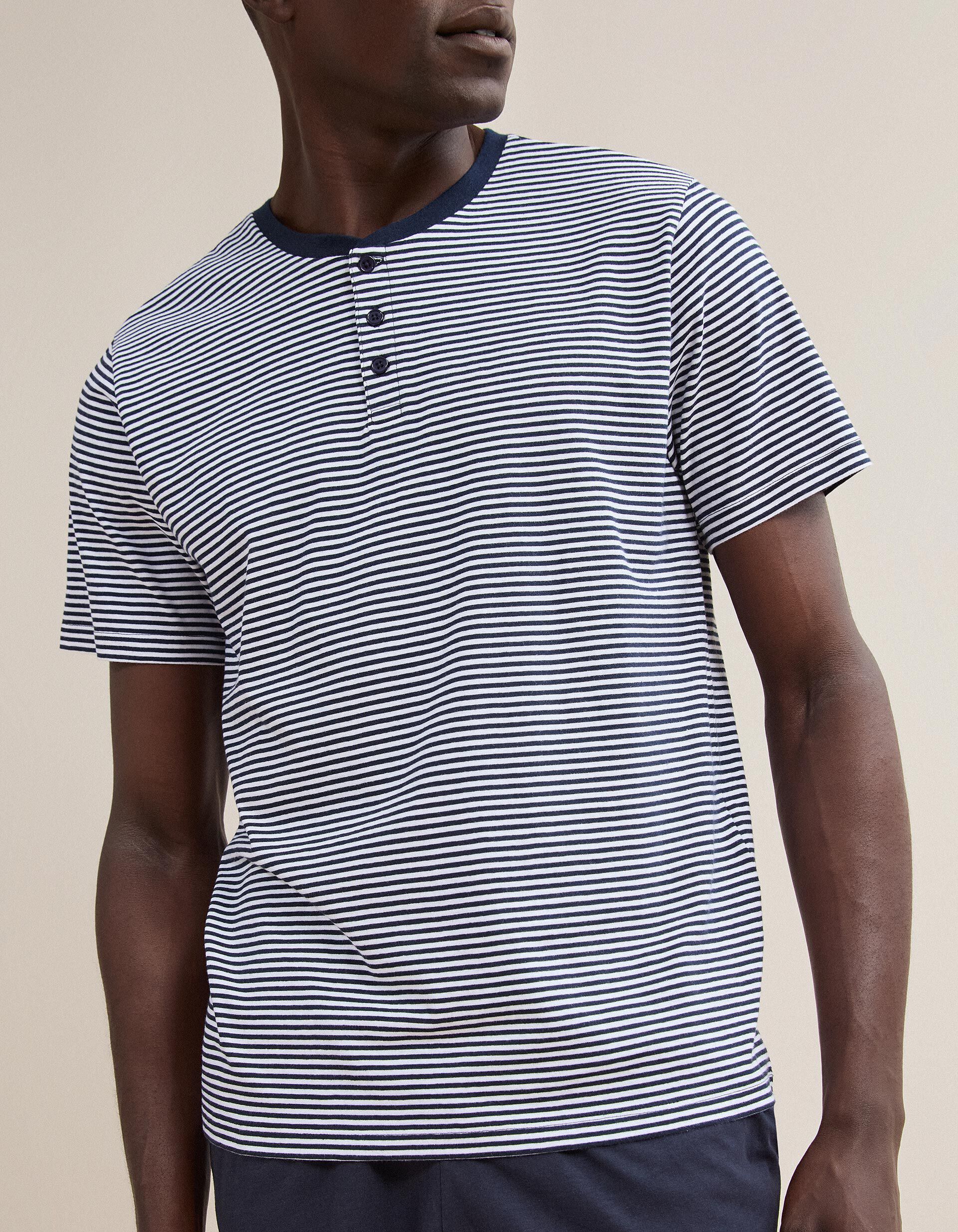 Comprar Online Pijama Jersey, Homem, Azul Escuro