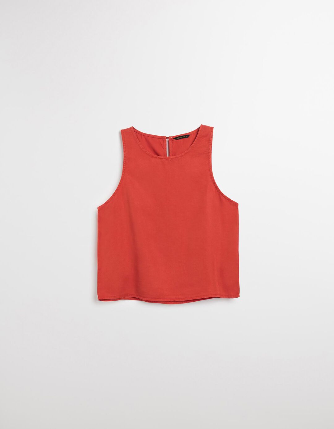 Top Liocel, Mulher, Vermelho Escuro