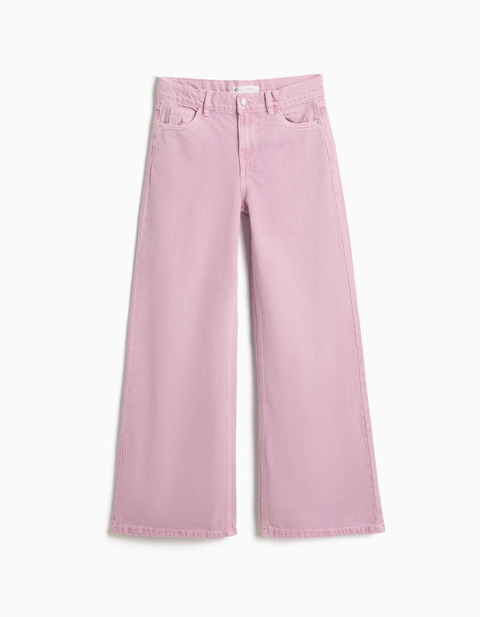 Comprar Online Cal&ccedil;as Wide Leg, Menina, Rosa