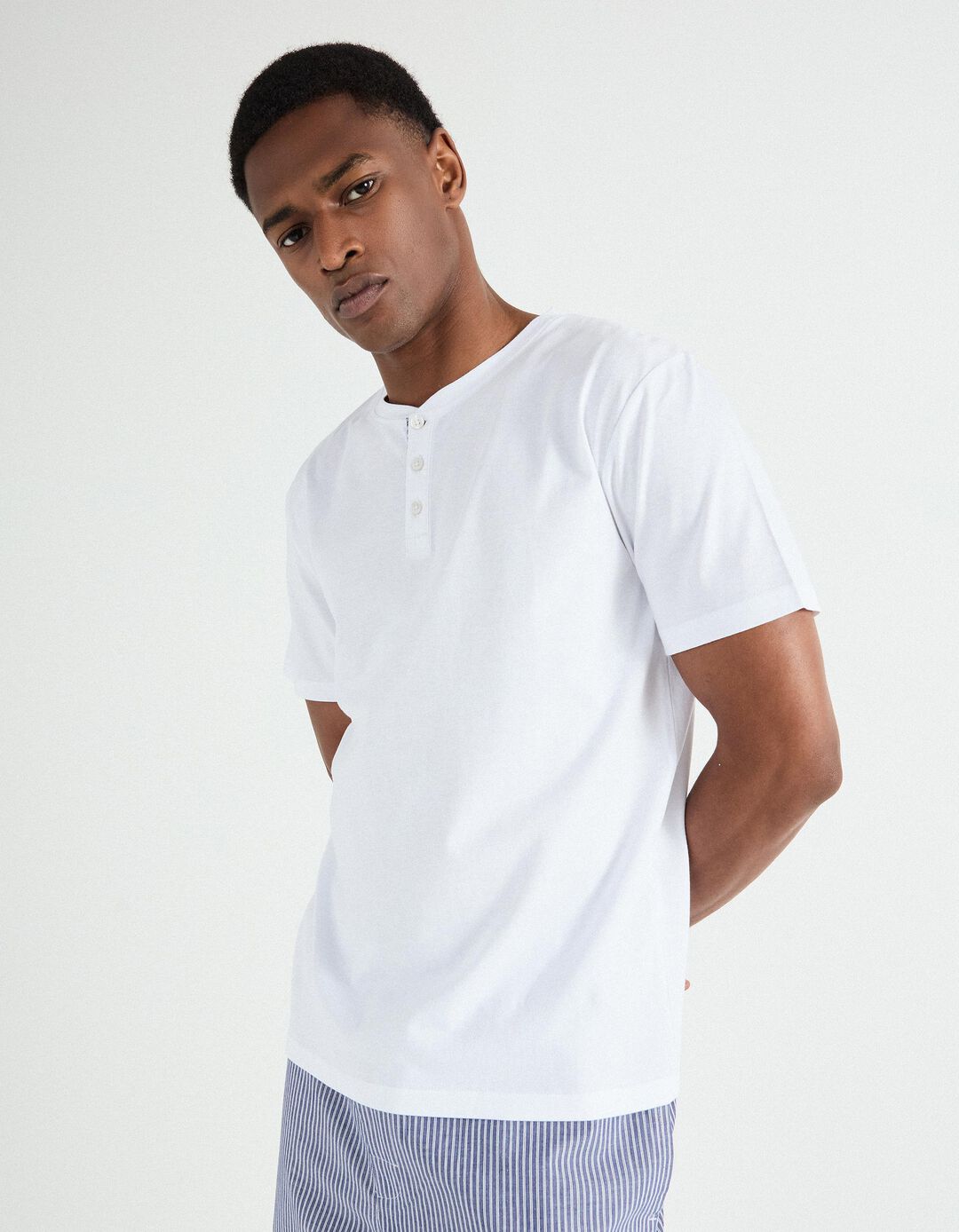 Pijama Jersey, Homem, Branco