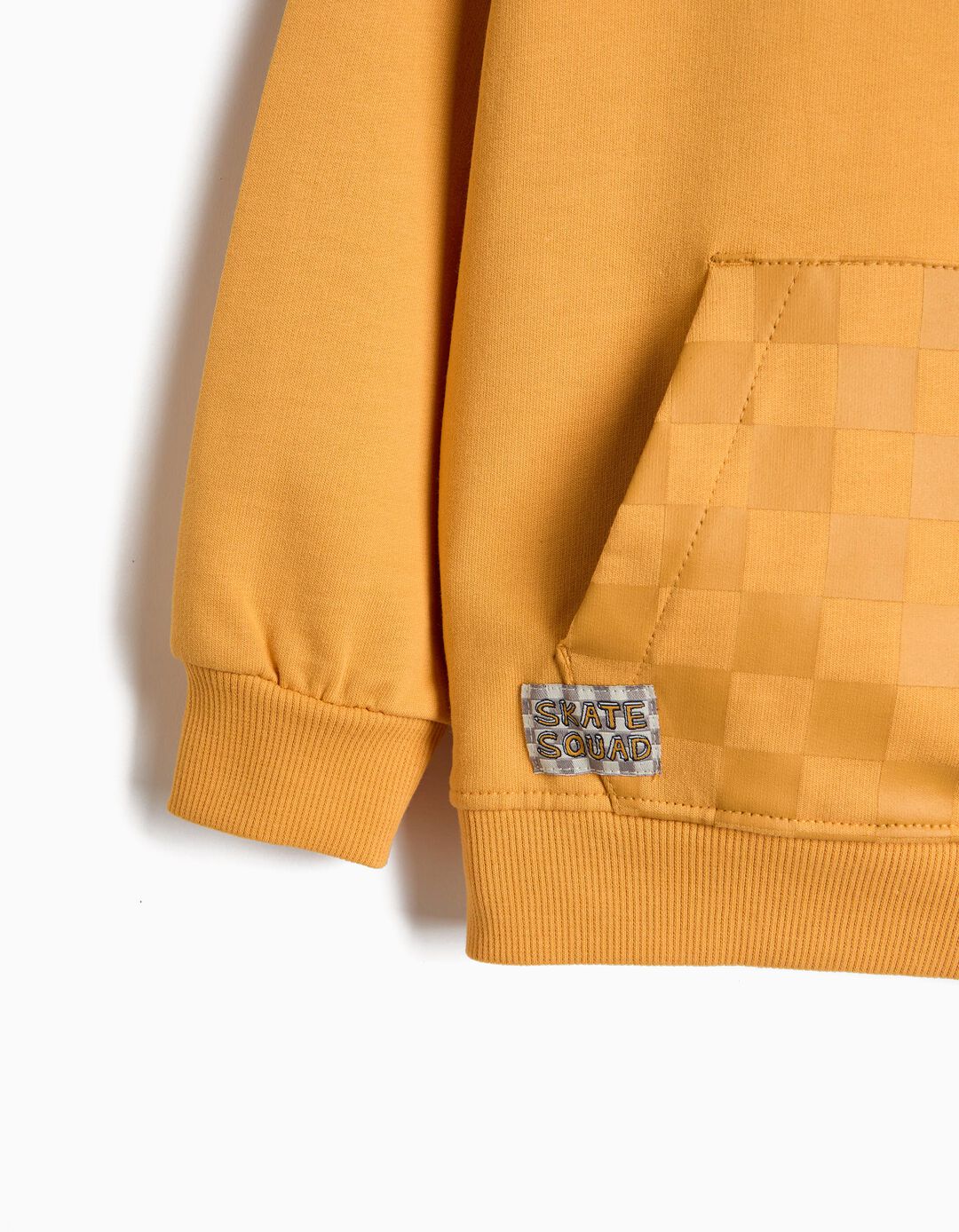 Sweatshirt Com Estampado, Menino, Amarelo Escuro
