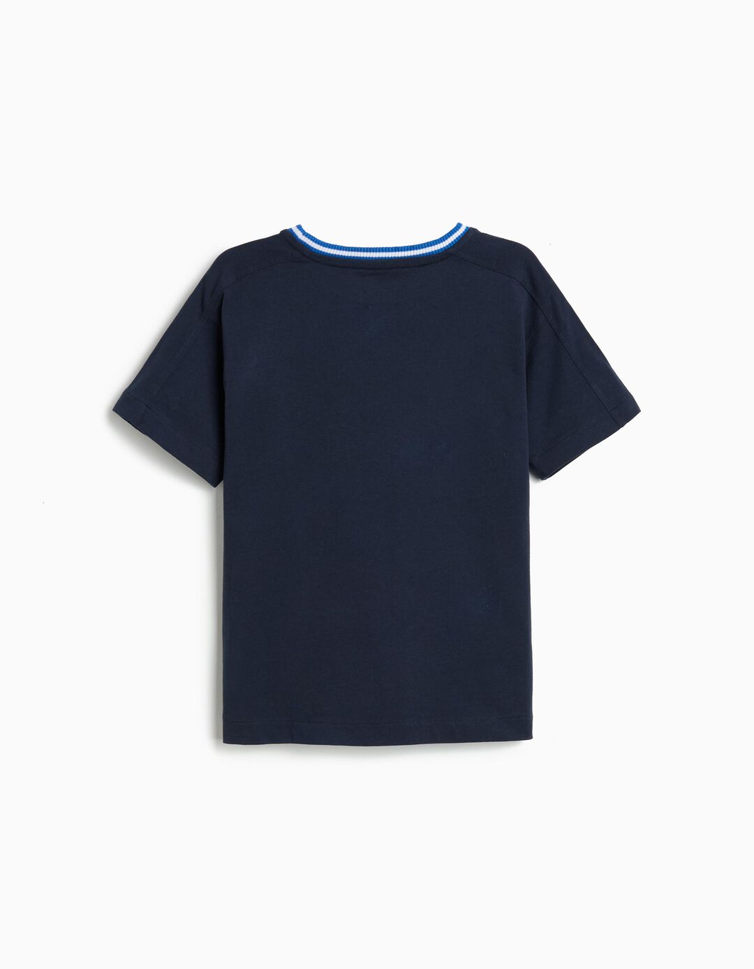 T-shirt Estampado, Menino, Azul