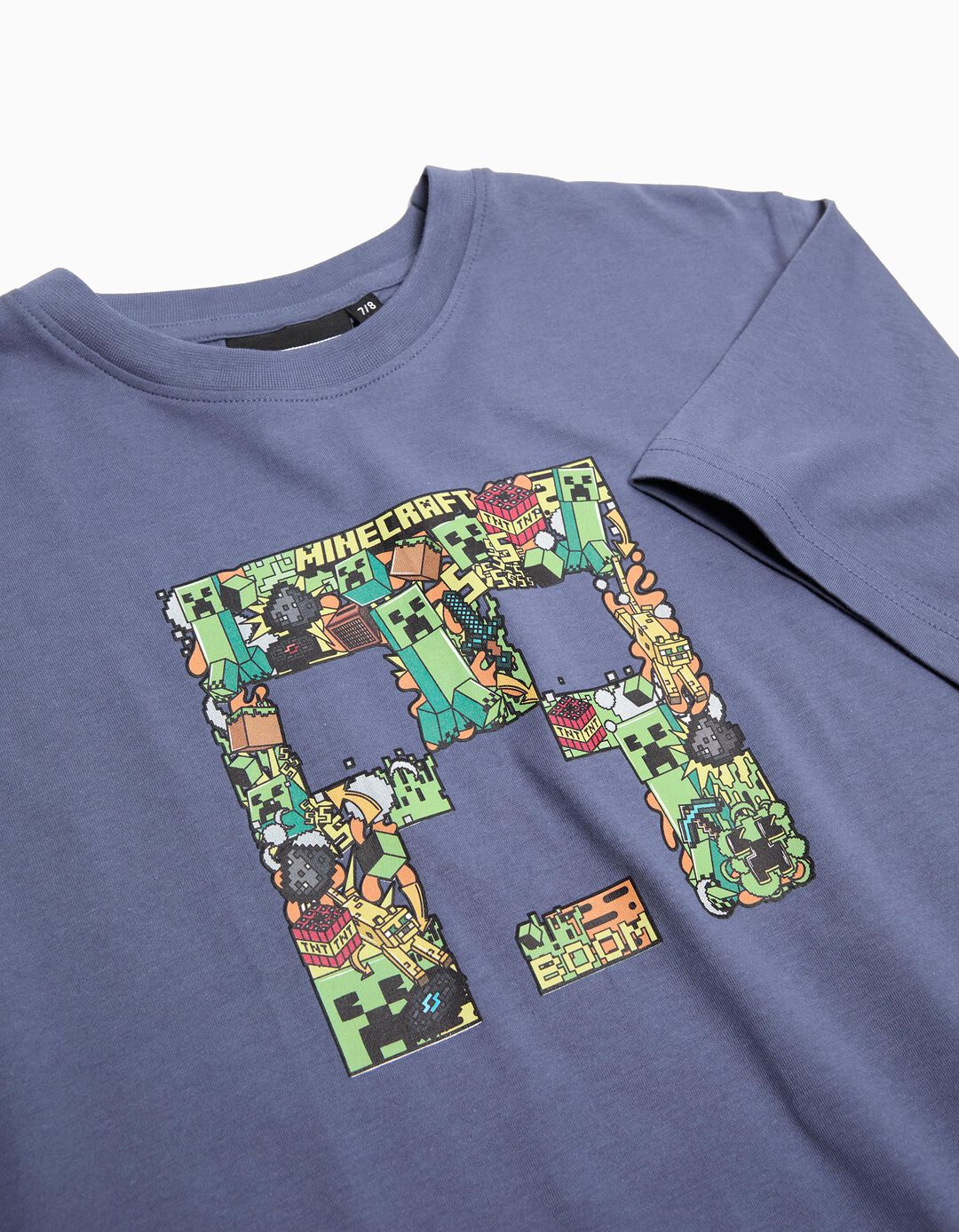 T-shirt 'Minecraft ', Menino, Azul