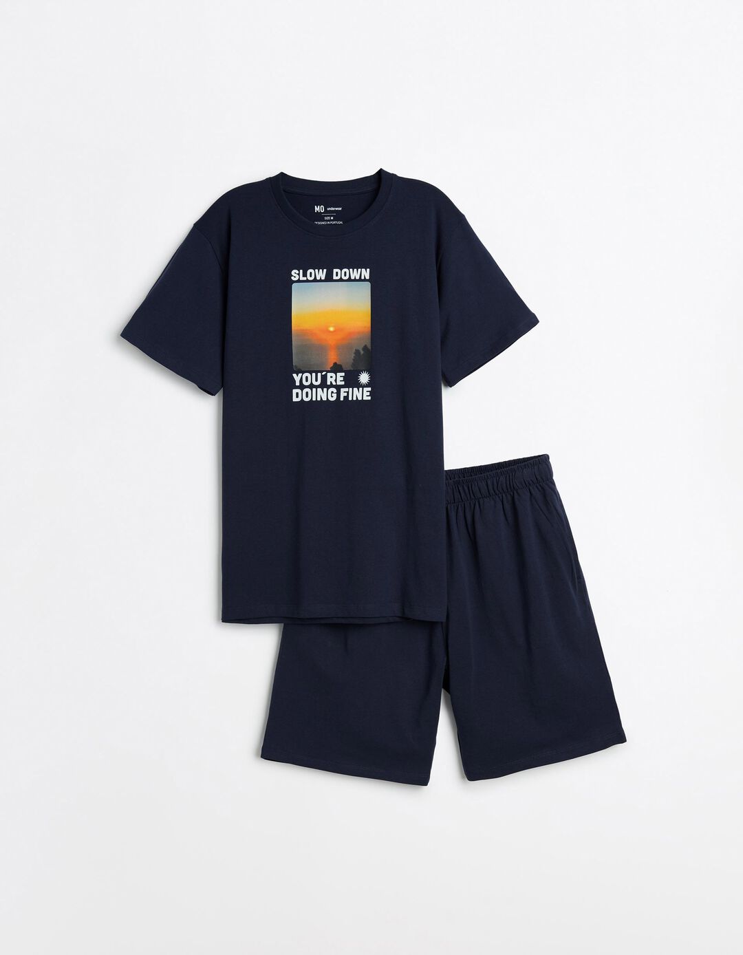 Pijama, Homem, Azul Escuro