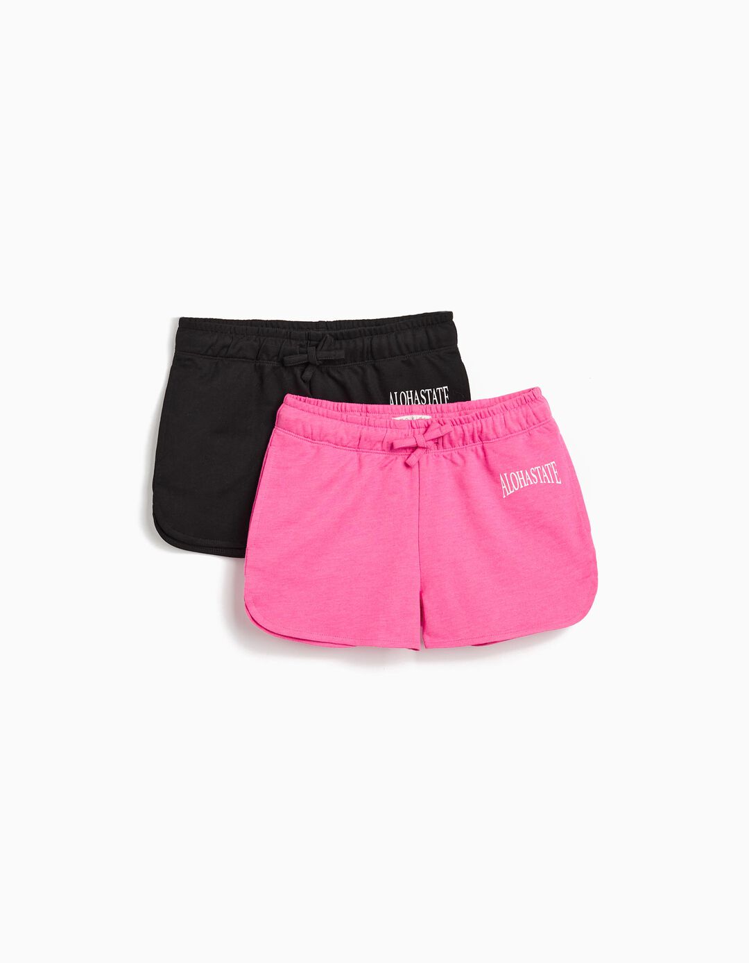 Pack 2 Calções Fleece, Menina, Rosa