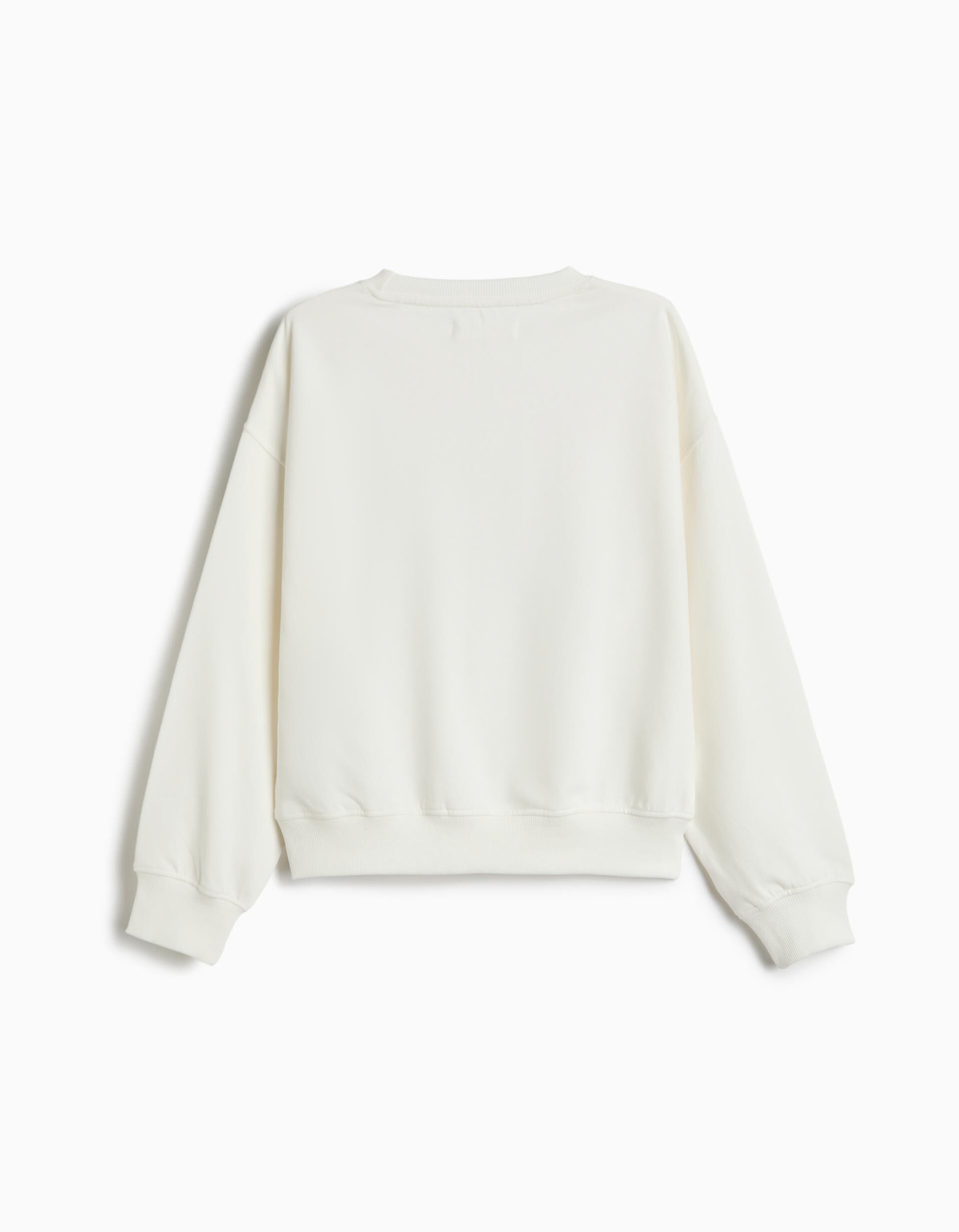 Comprar Online Sweatshirt Com Estampado, Menina, Branco