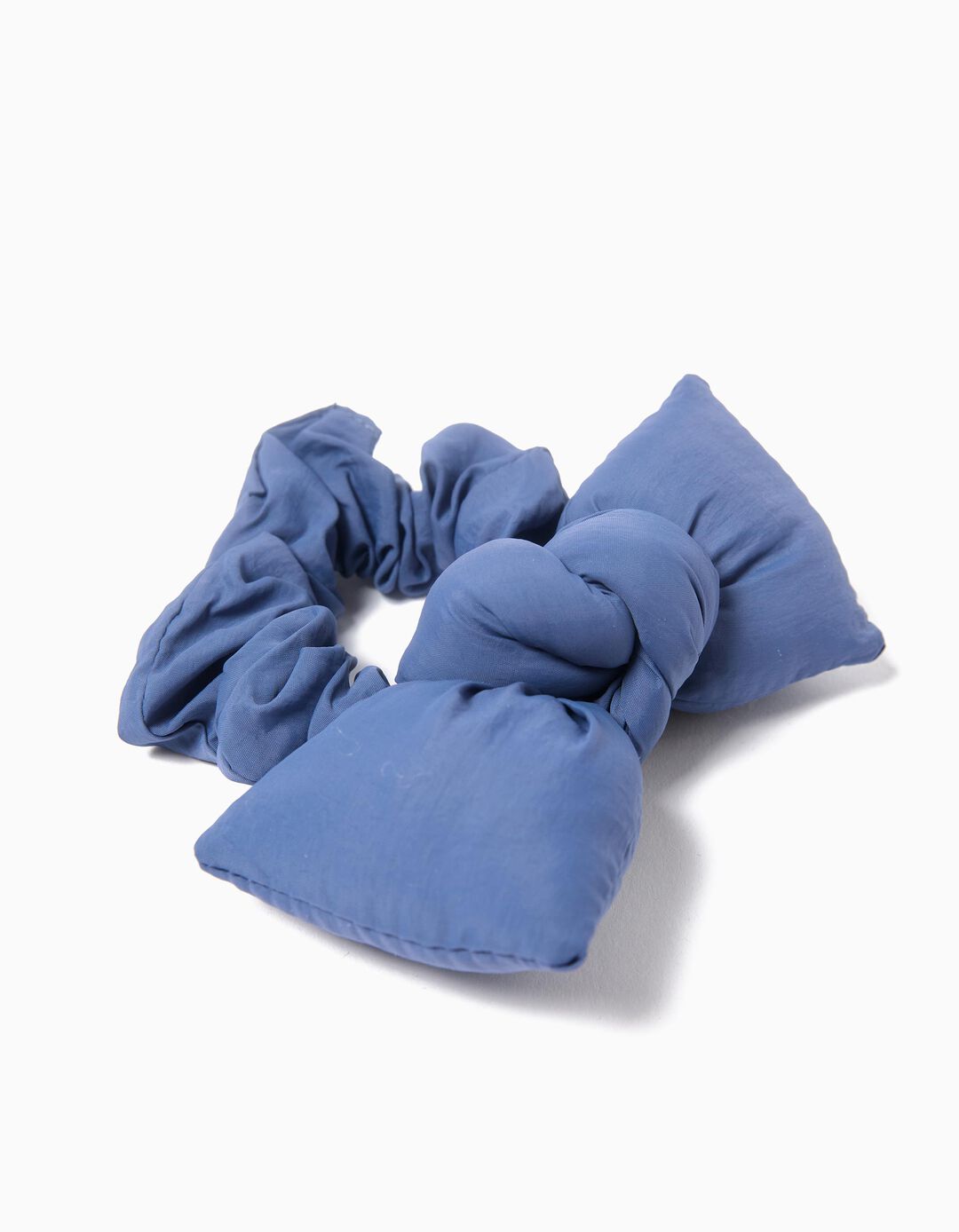 Elástico de Cabelo Scrunchie, Menina, Azul