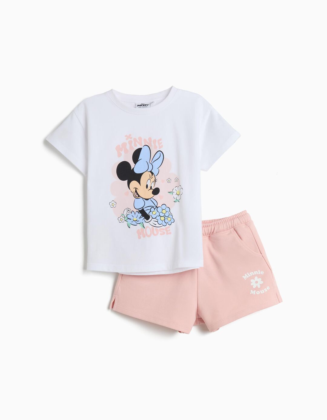 Conjunto 'Minnie' &copy;Disney, Menina, Branco