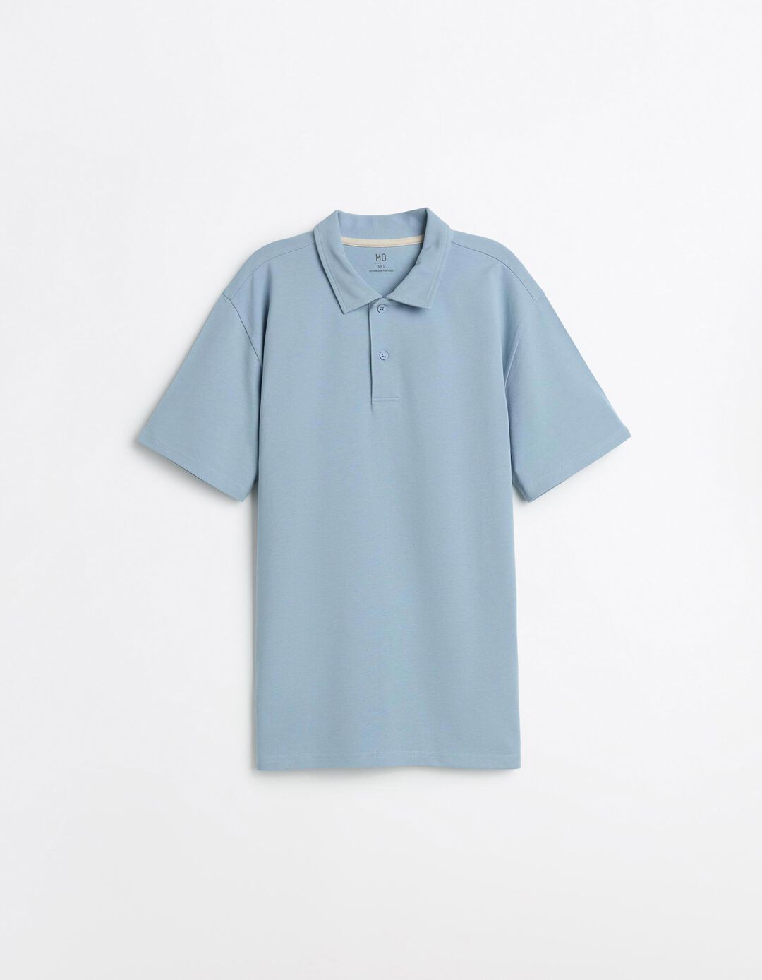 Polo Piquet, Homem, Azul Claro