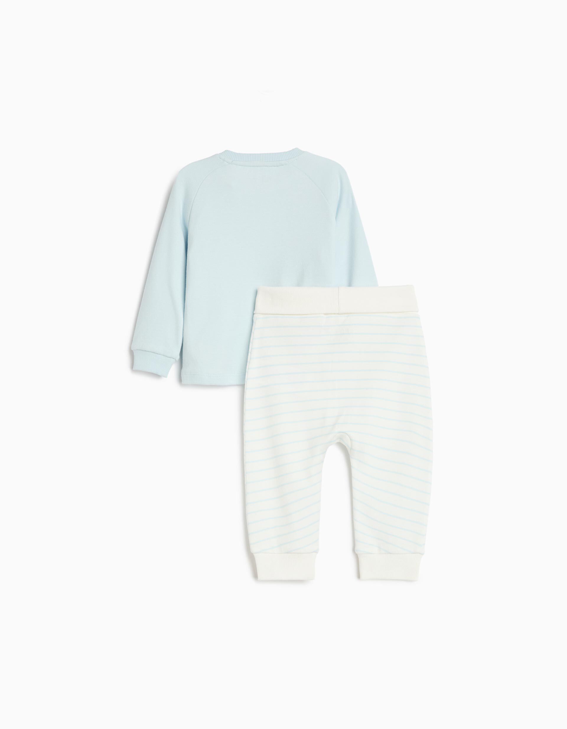 Comprar Online Pijama Interlock, Menino, Azul Claro