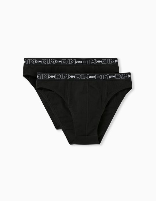 Comprar Online 2 Slips DIM, Homem, Preto
